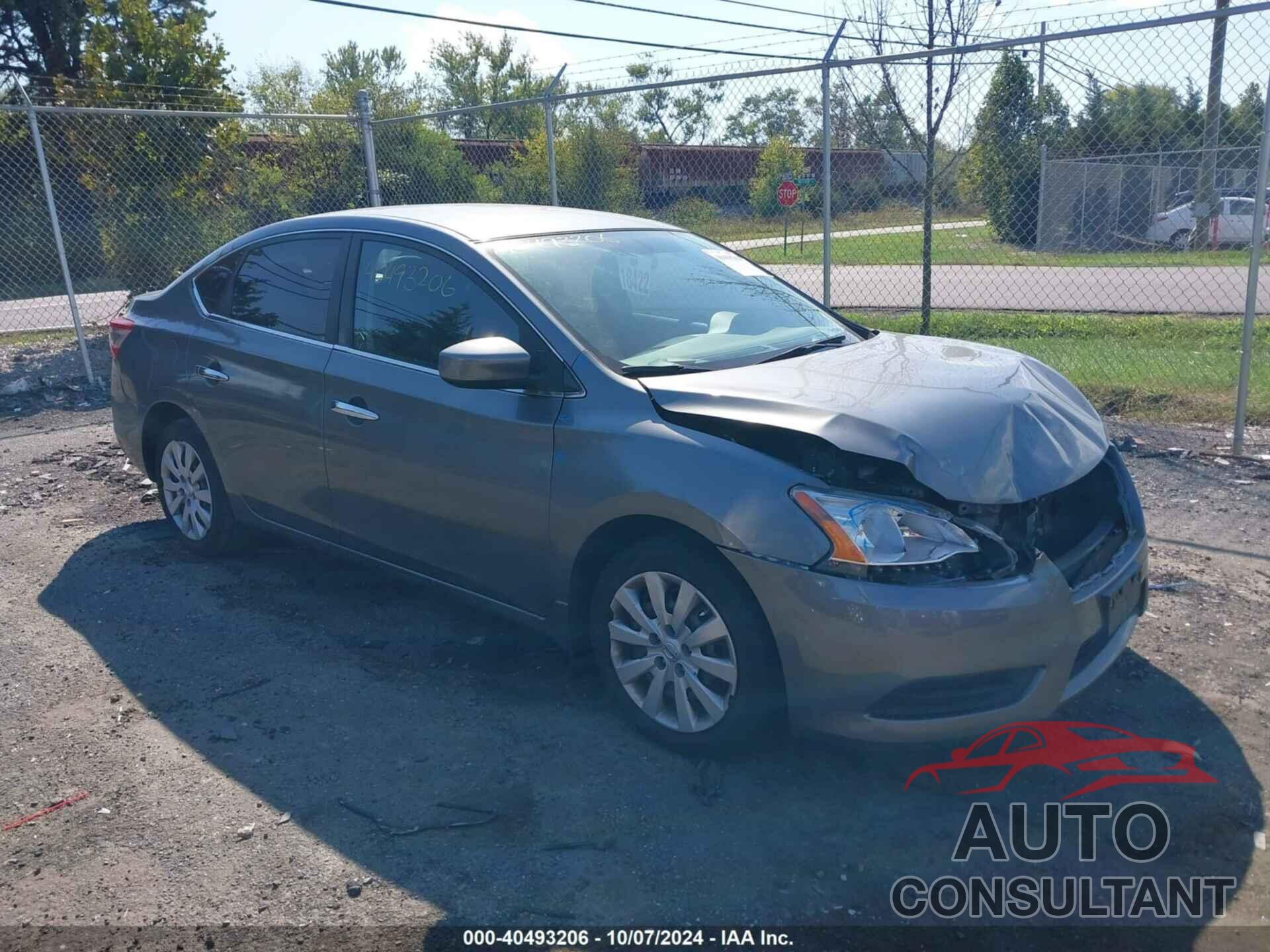 NISSAN SENTRA 2015 - 3N1AB7AP0FY293726