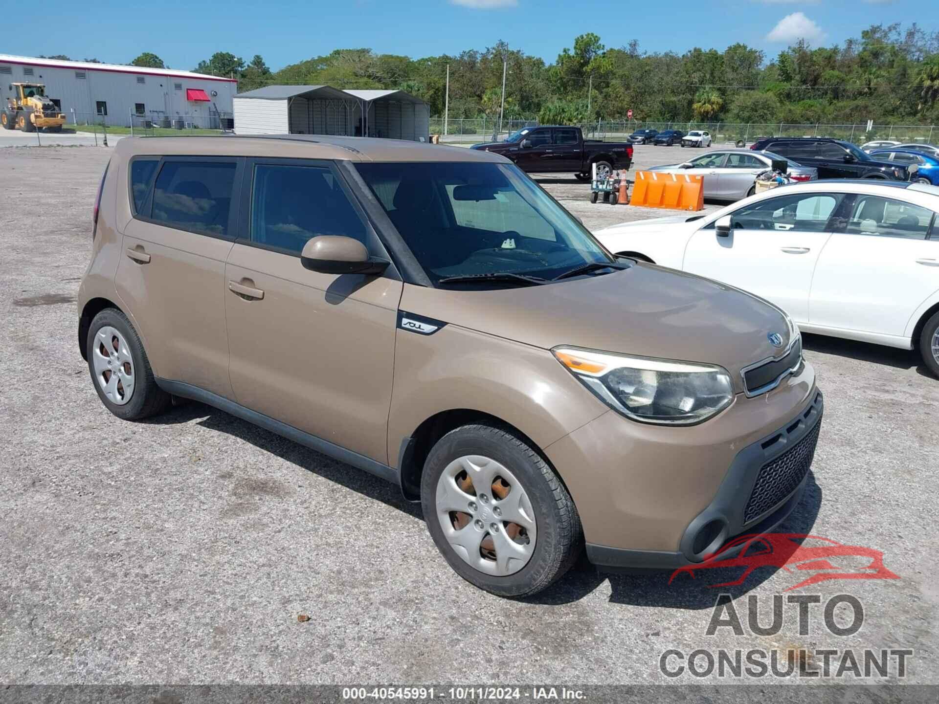 KIA SOUL 2015 - KNDJN2A22F7120688