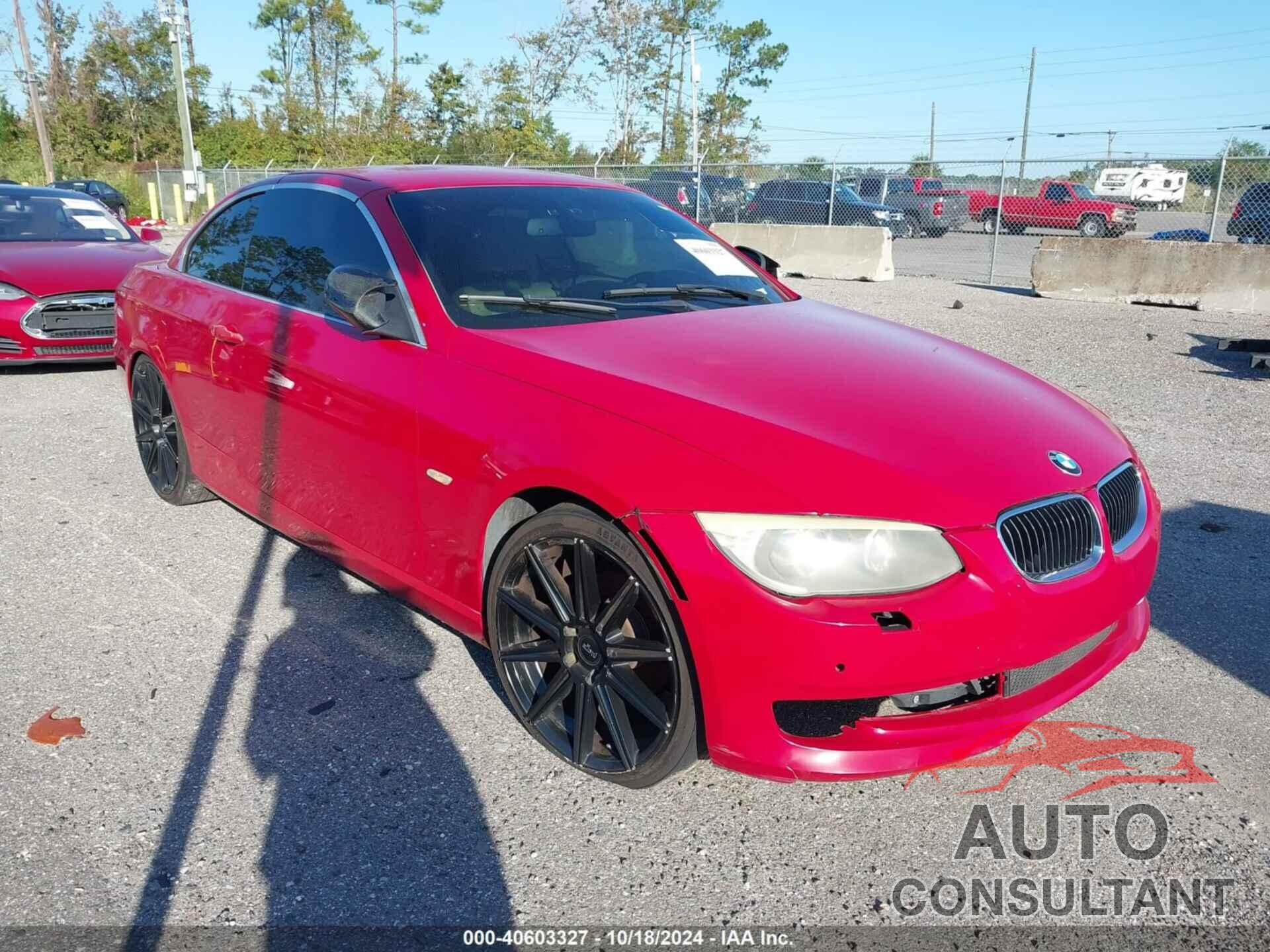 BMW 328I 2011 - WBADW3C56BE538696