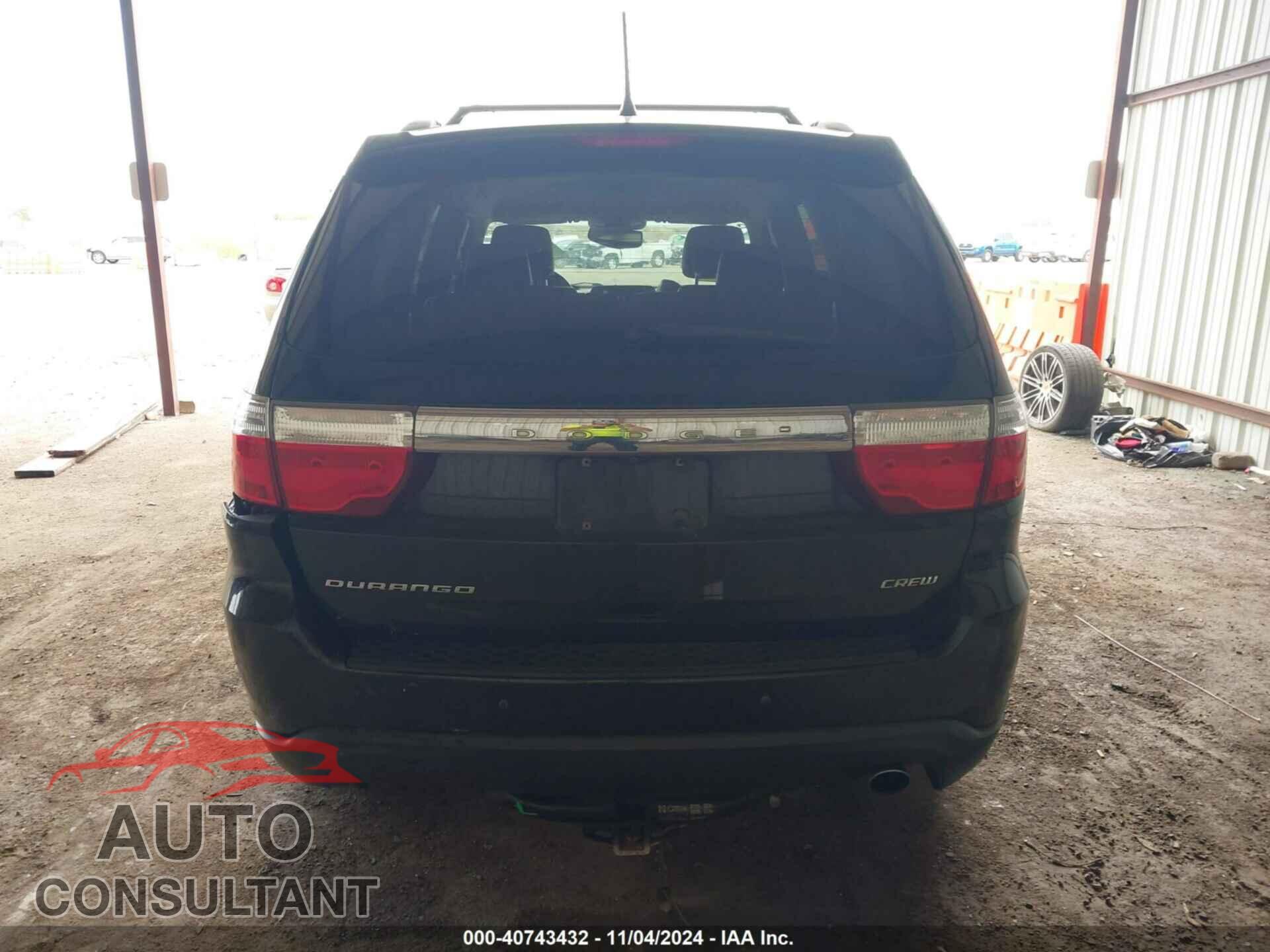 DODGE DURANGO 2012 - 1C4RDHDG1CC181002