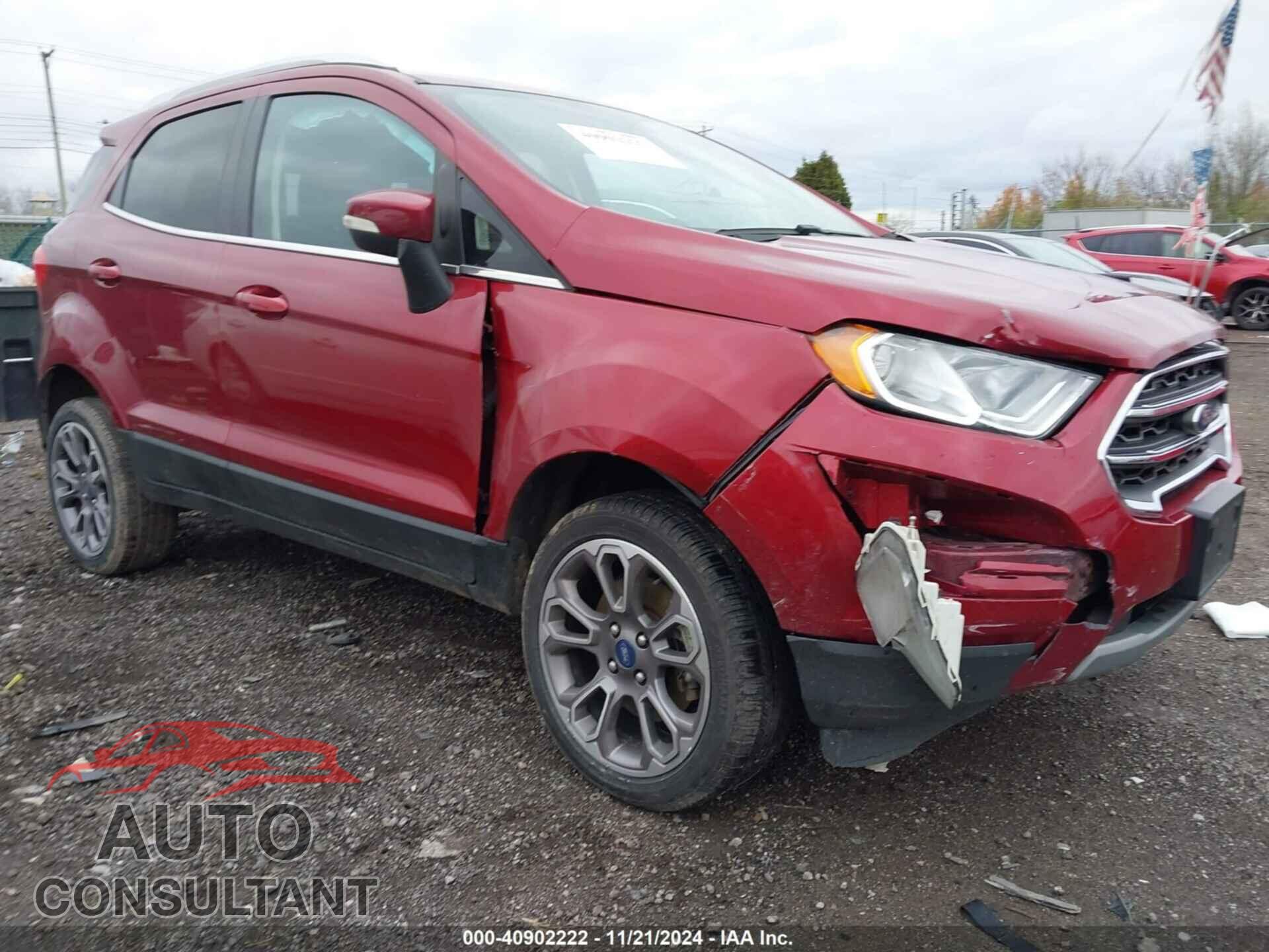 FORD ECOSPORT 2020 - MAJ6S3KL7LC349873