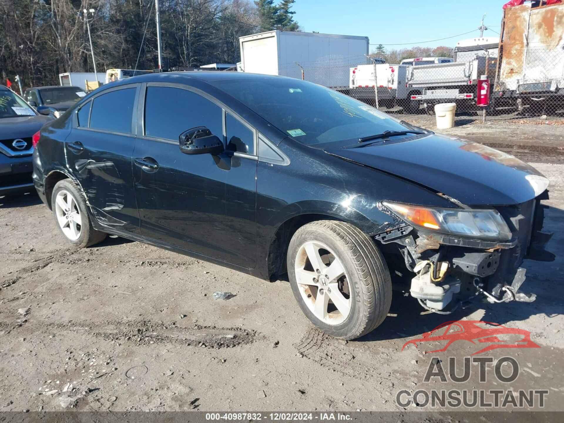 HONDA CIVIC 2012 - 2HGFB2F54CH601934