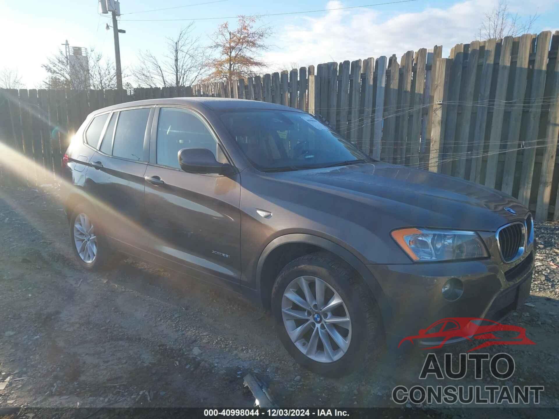 BMW X3 2013 - 5UXWX9C53DL874170