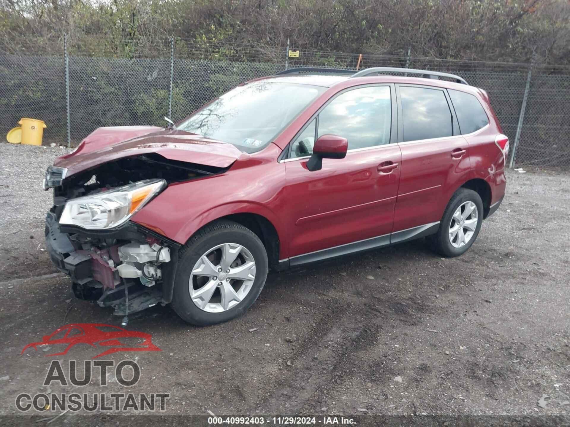 SUBARU FORESTER 2015 - JF2SJAHC0FH828491