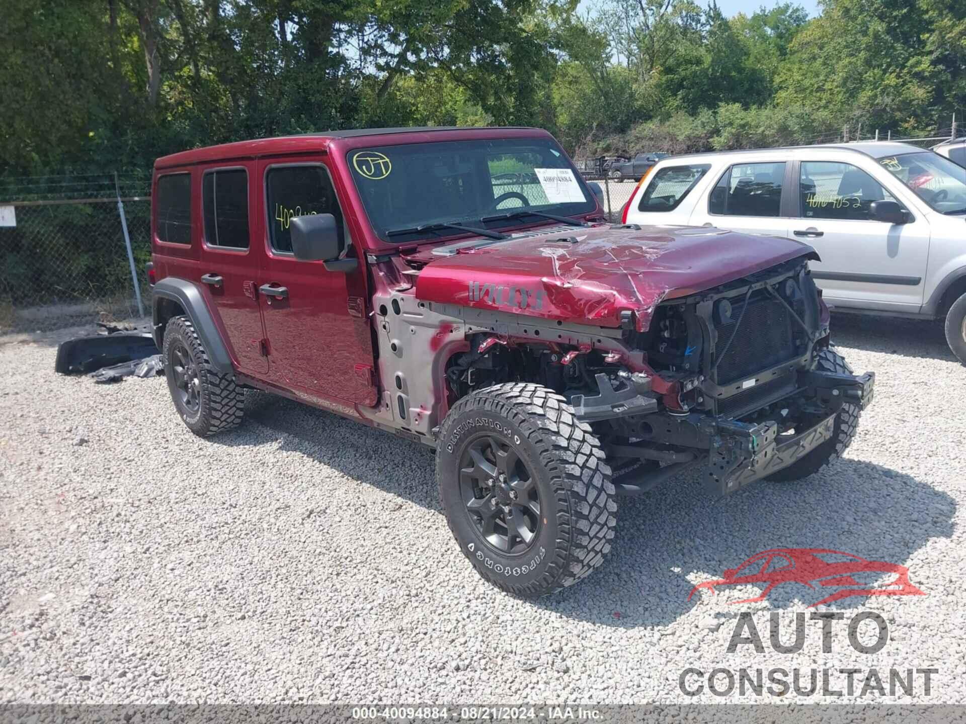 JEEP WRANGLER UNLIMITED 2021 - 1C4HJXDN2MW812630
