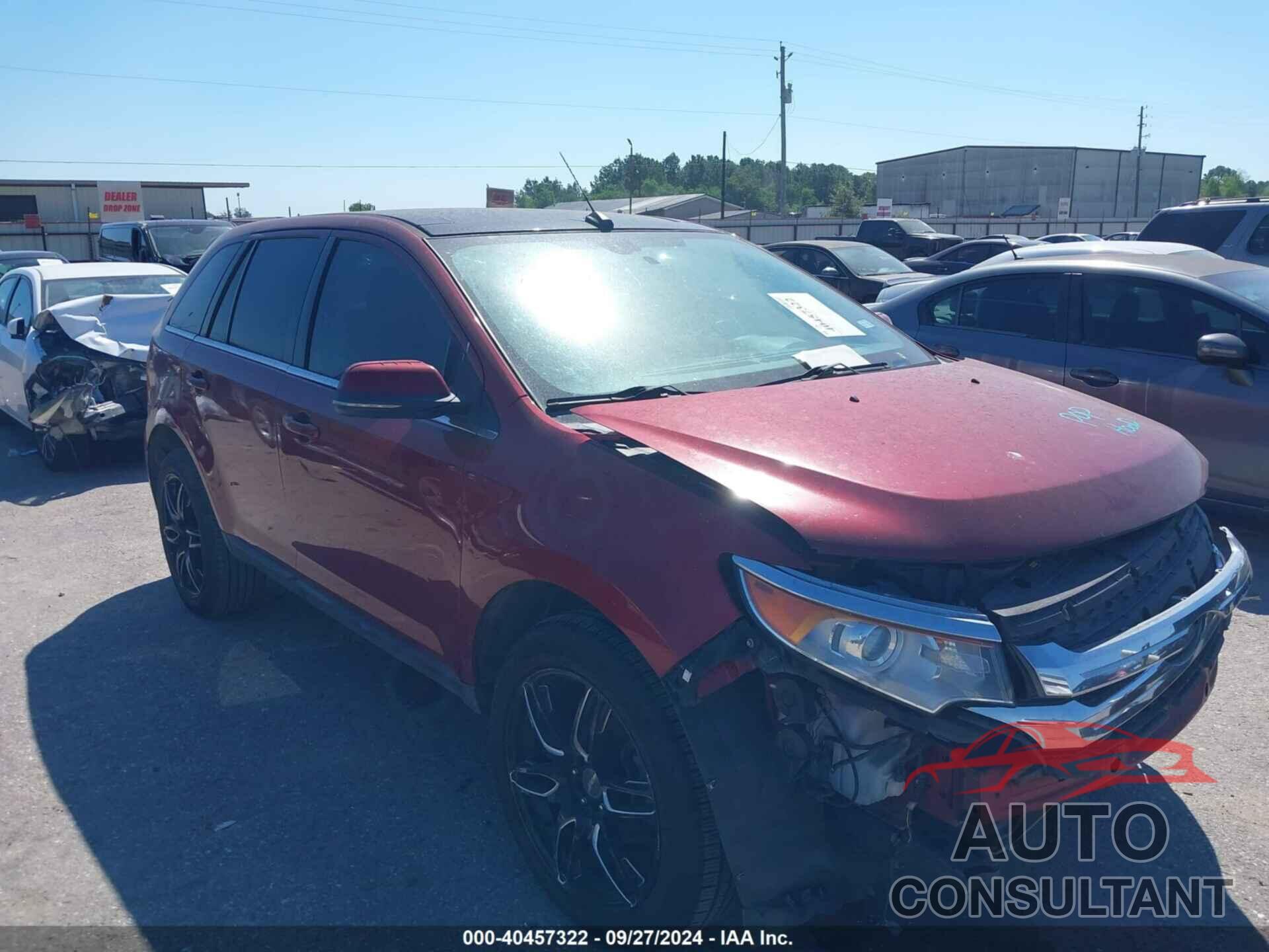 FORD EDGE 2013 - 2FMDK3KC8DBA36264