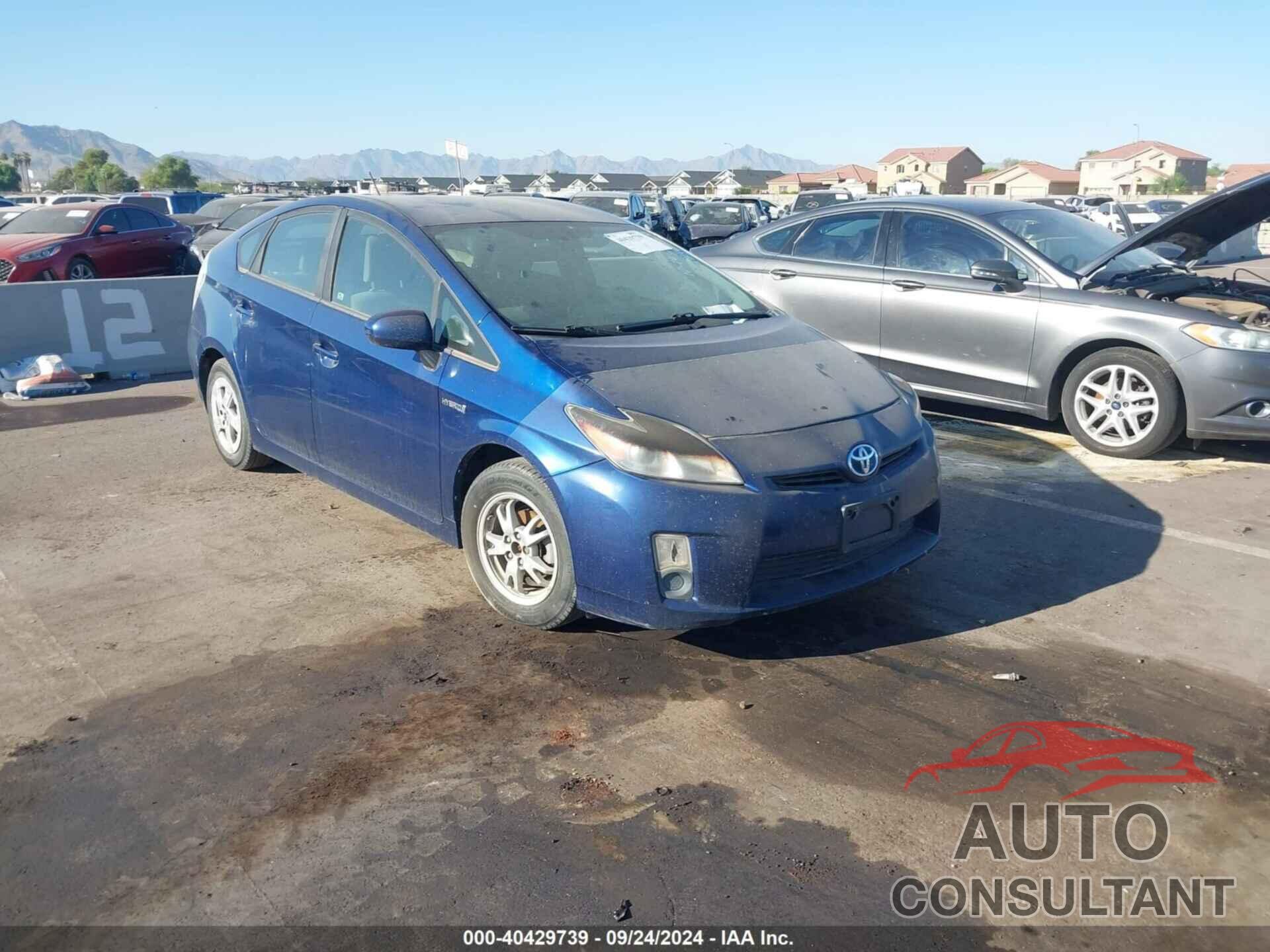 TOYOTA PRIUS 2010 - JTDKN3DU6A0018271