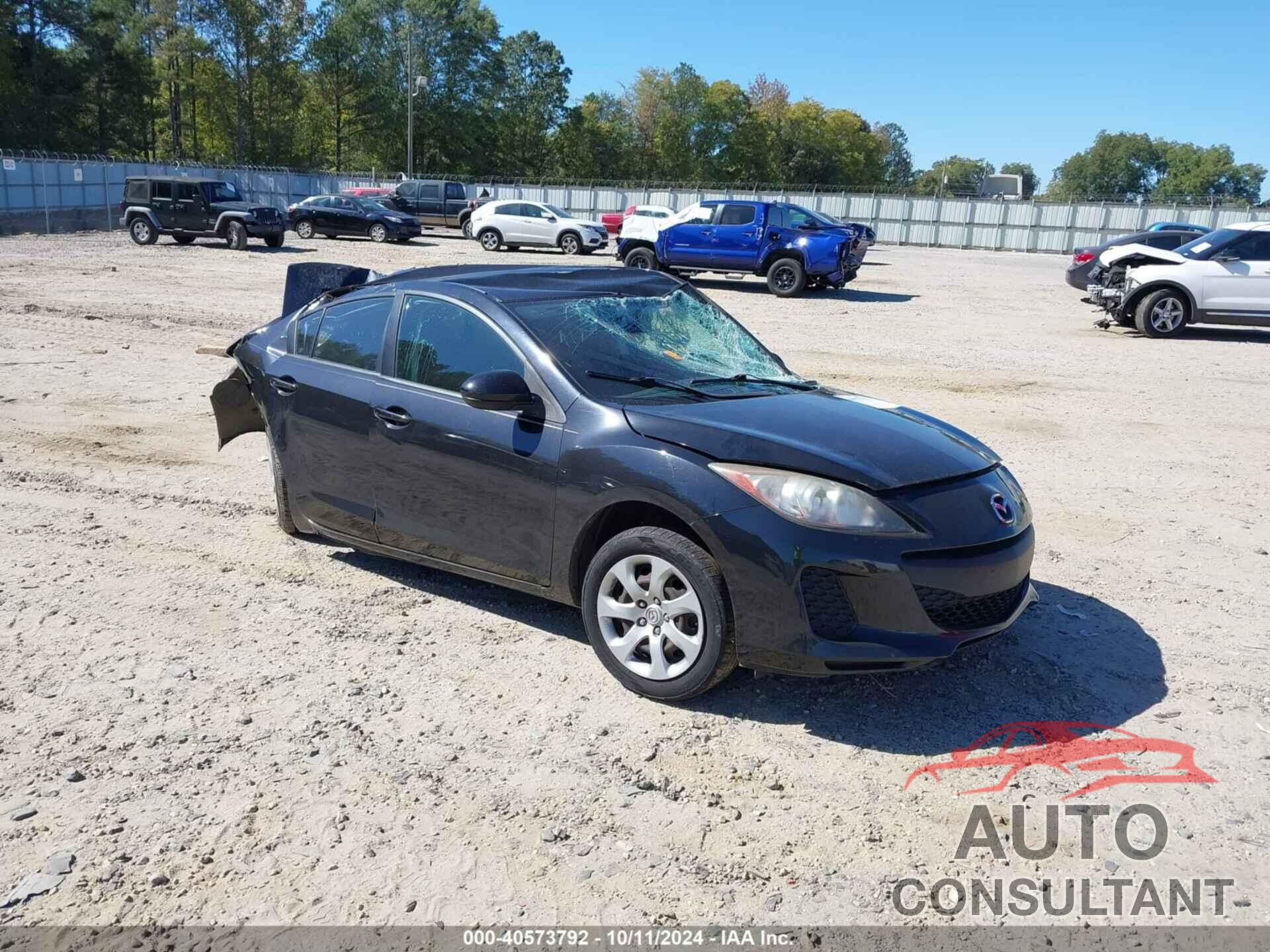 MAZDA MAZDA3 2013 - JM1BL1TF3D1730670