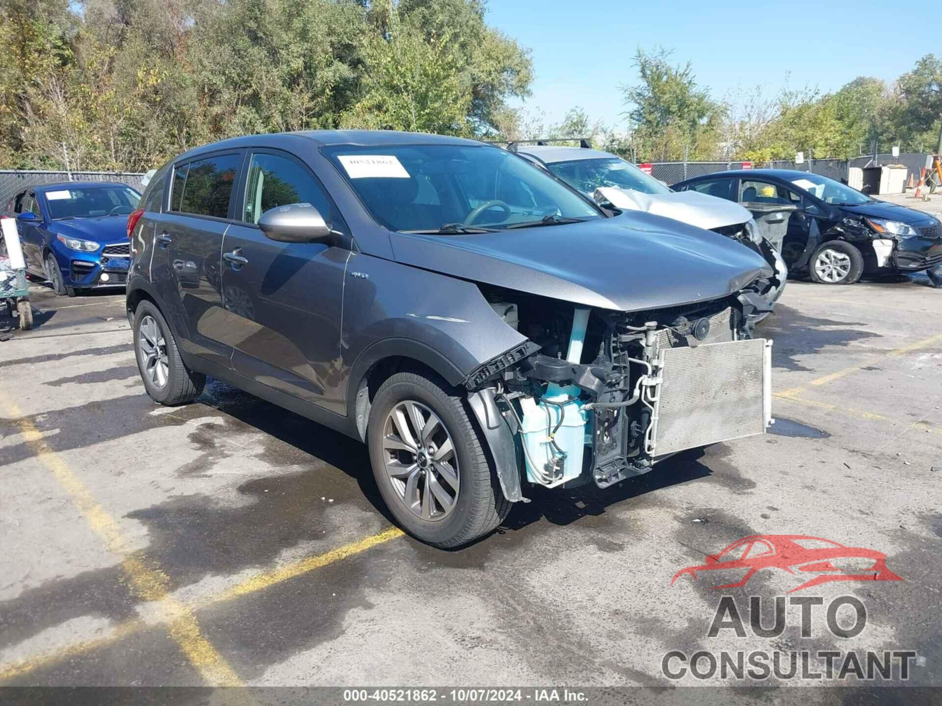 KIA SPORTAGE 2016 - KNDPBCACXG7823149