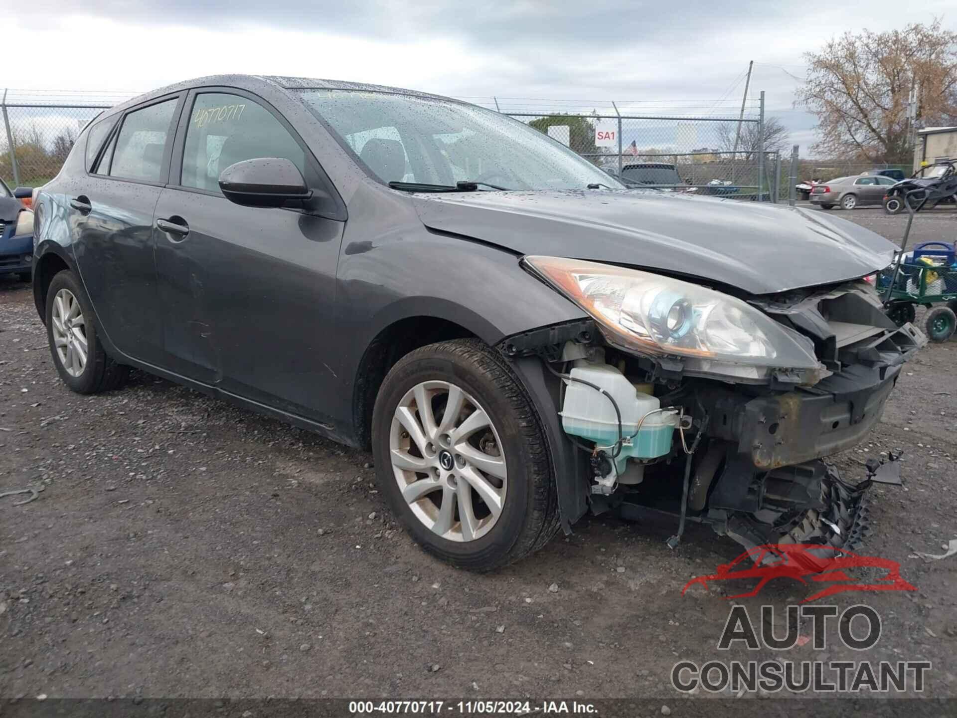 MAZDA MAZDA3 2013 - JM1BL1MP2D1770410