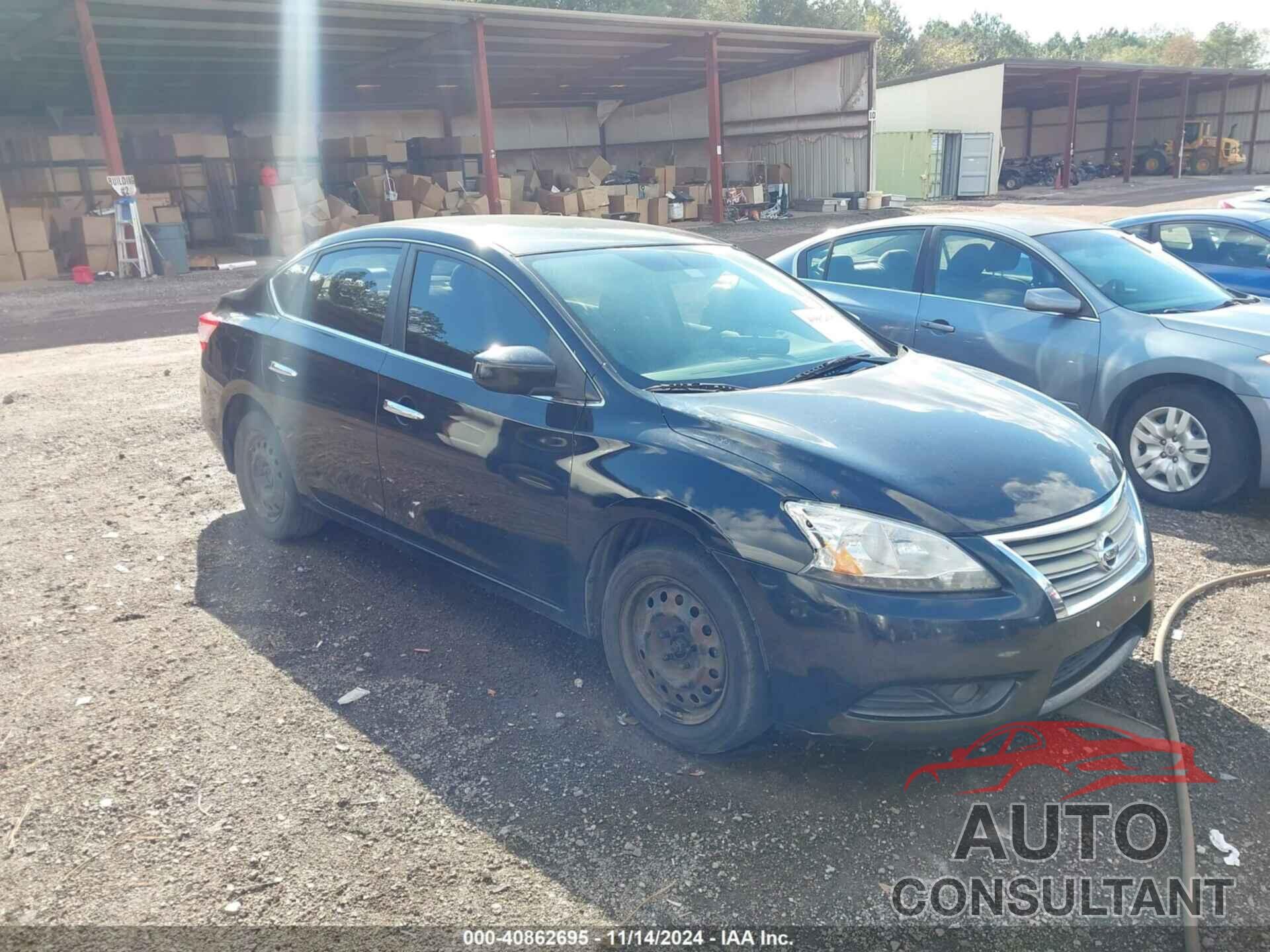 NISSAN SENTRA 2013 - 3N1AB7AP9DL619243