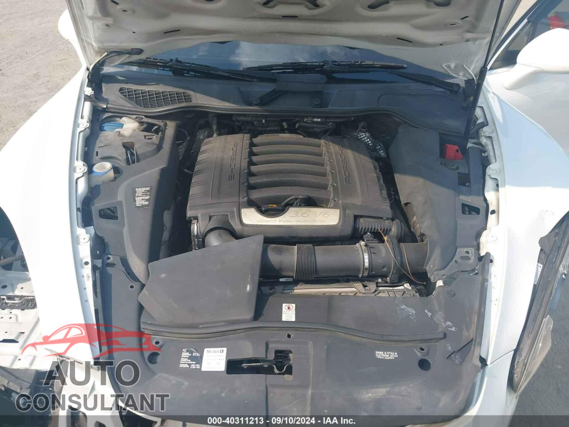 PORSCHE CAYENNE 2013 - WP1AA2A23DLA01689