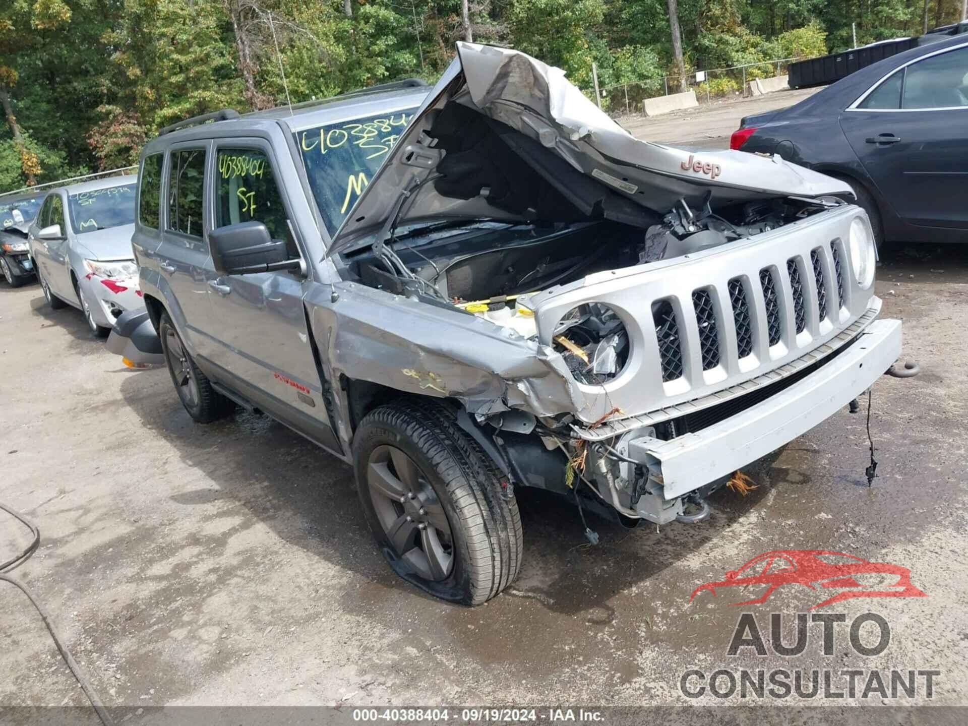 JEEP PATRIOT 2017 - 1C4NJRBB5HD208210