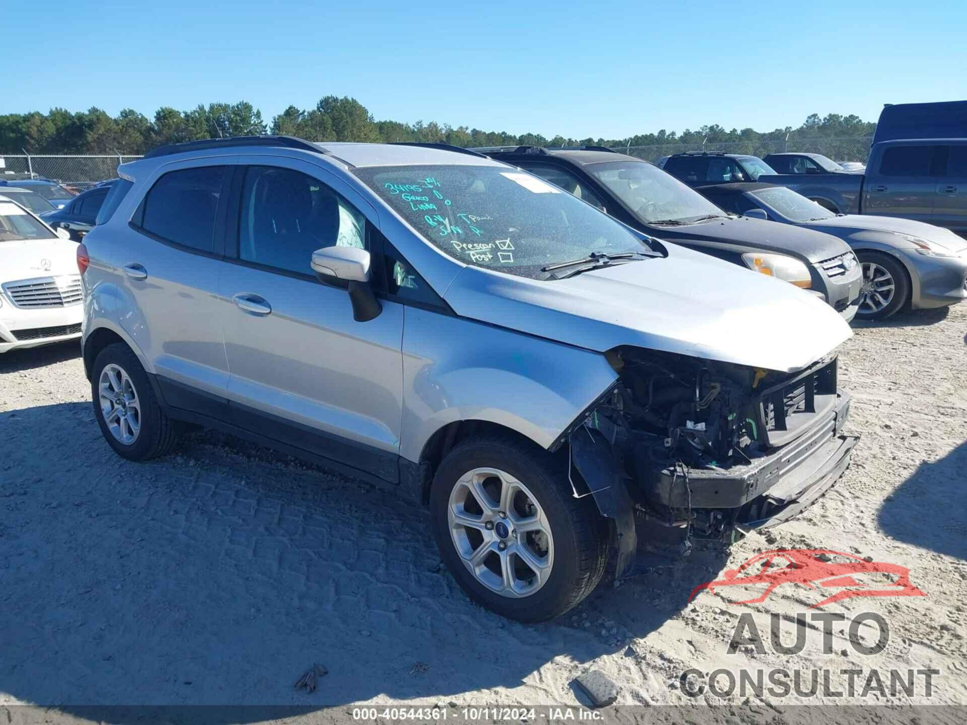 FORD ECOSPORT 2018 - MAJ3P1TEXJC229653