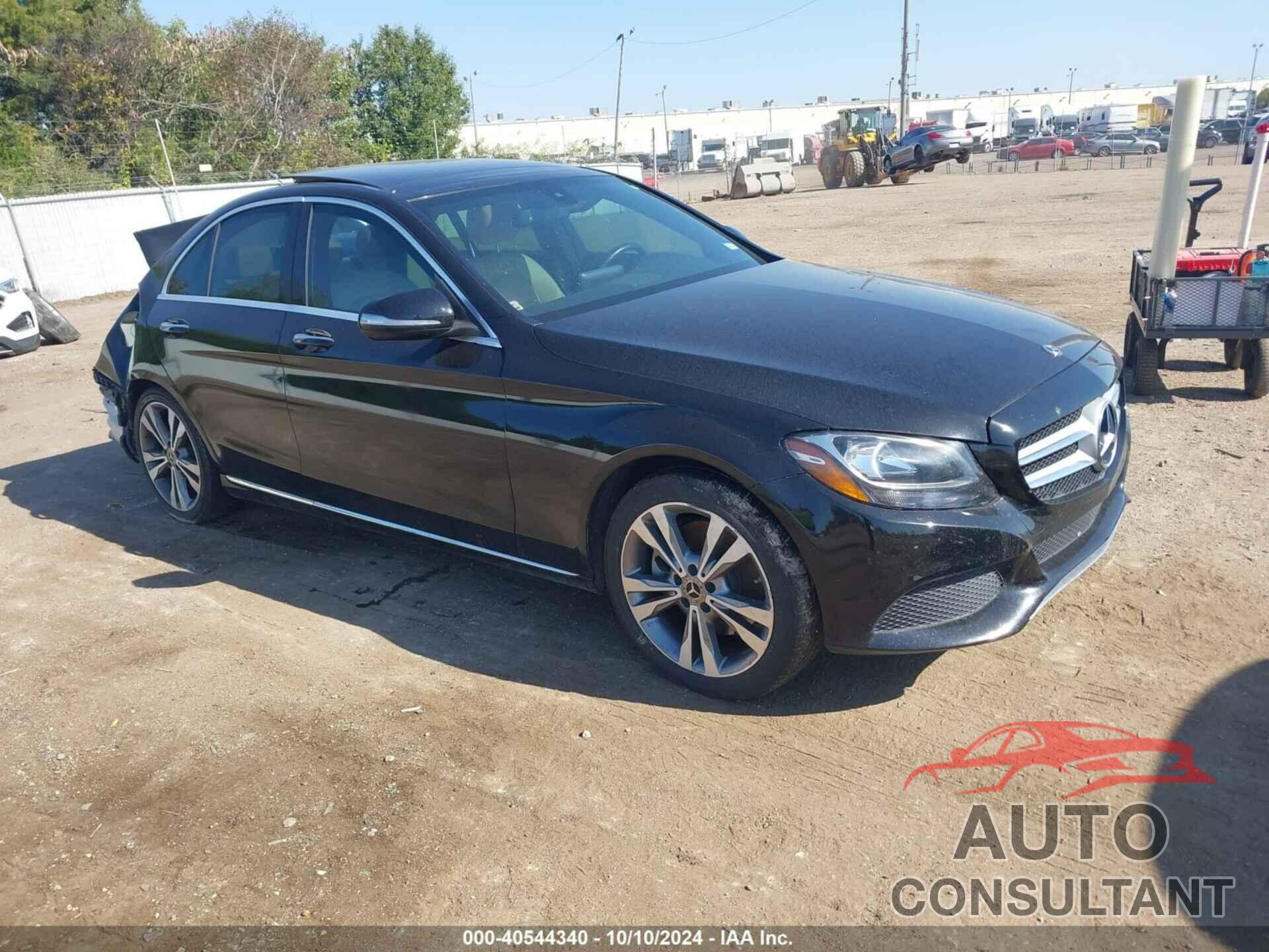 MERCEDES-BENZ C 300 2018 - WDDWF4KB2JR410042