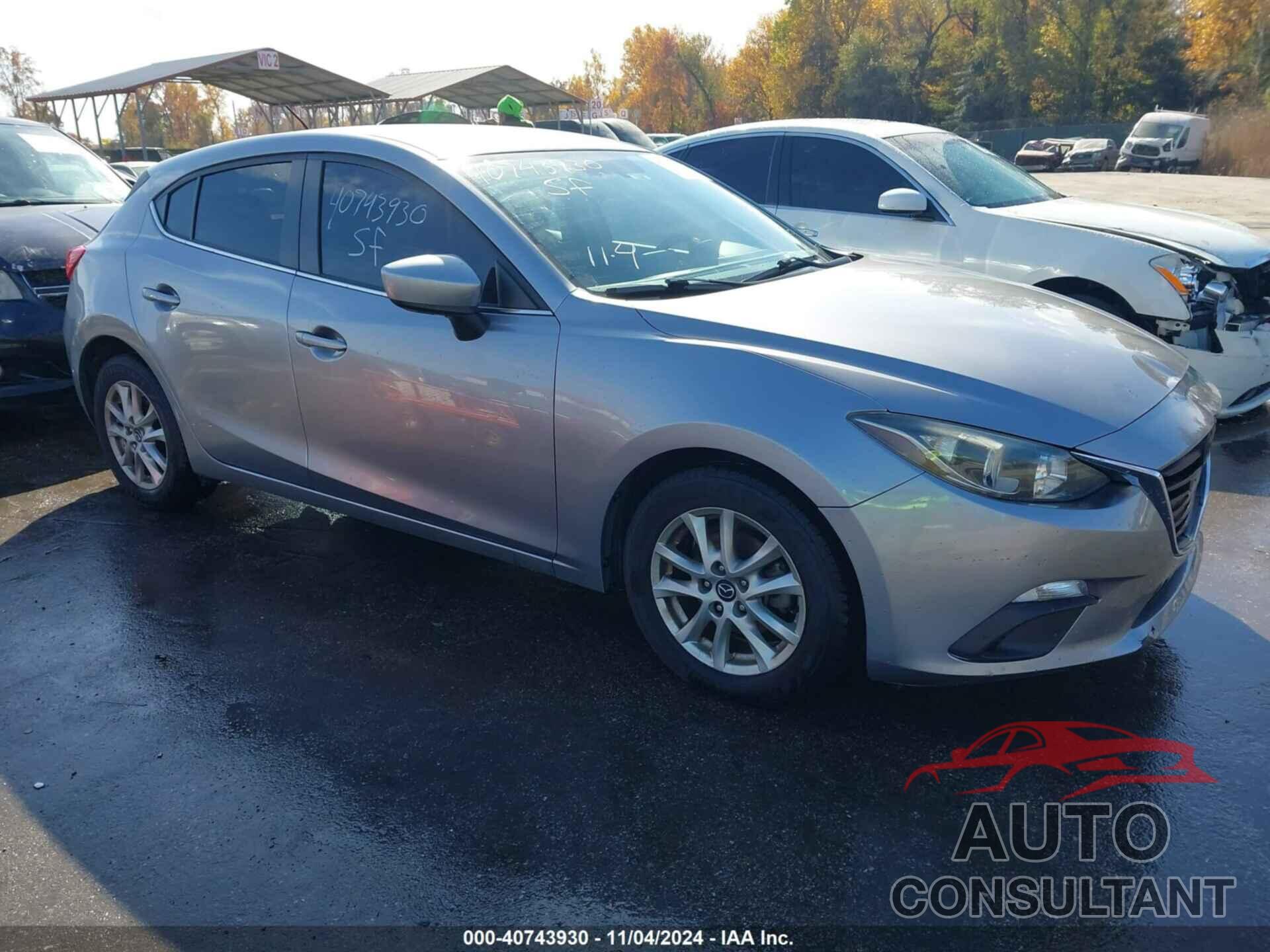 MAZDA MAZDA3 2016 - JM1BM1K76G1292027