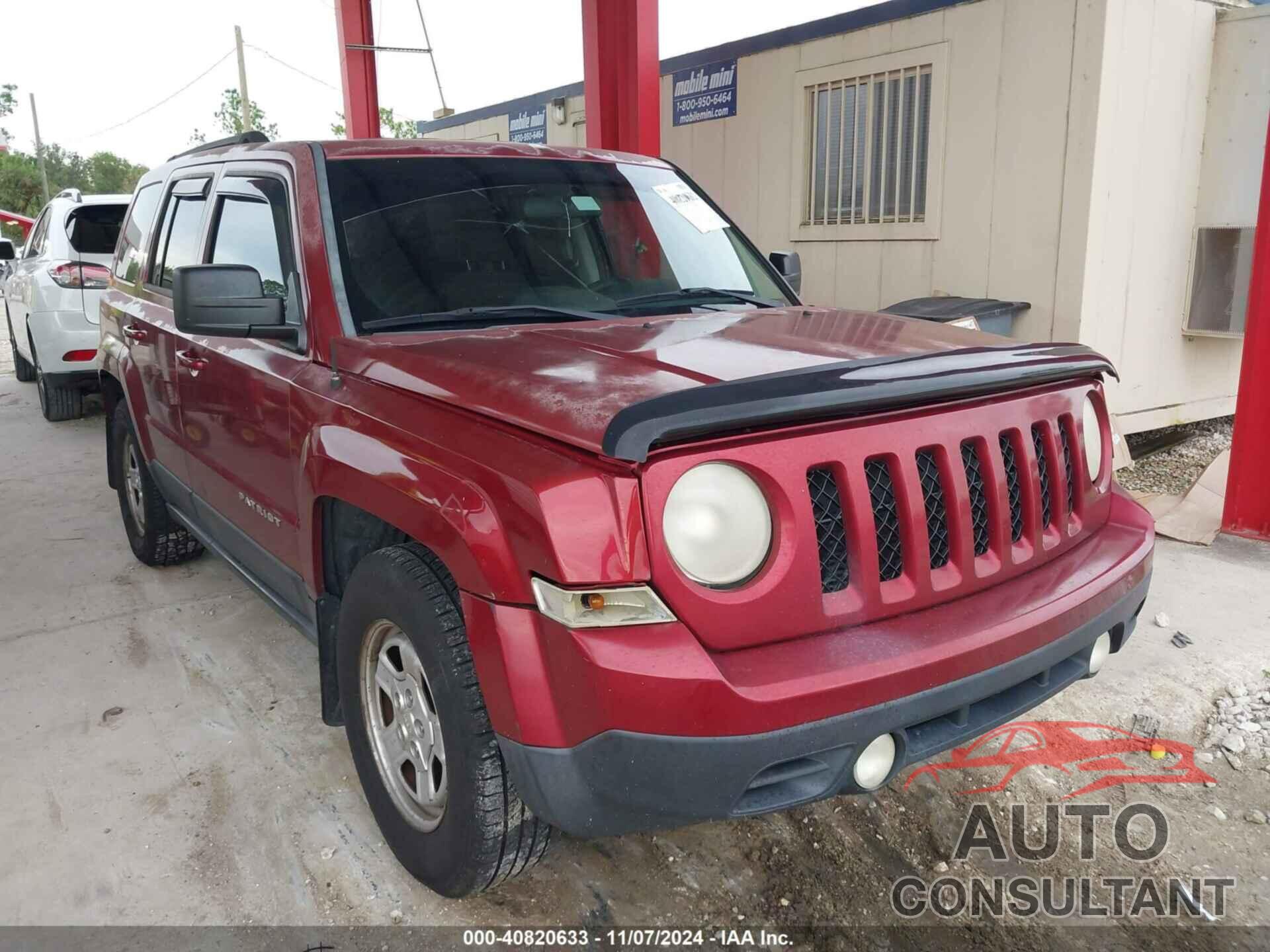 JEEP PATRIOT 2014 - 1C4NJPBA6ED545542