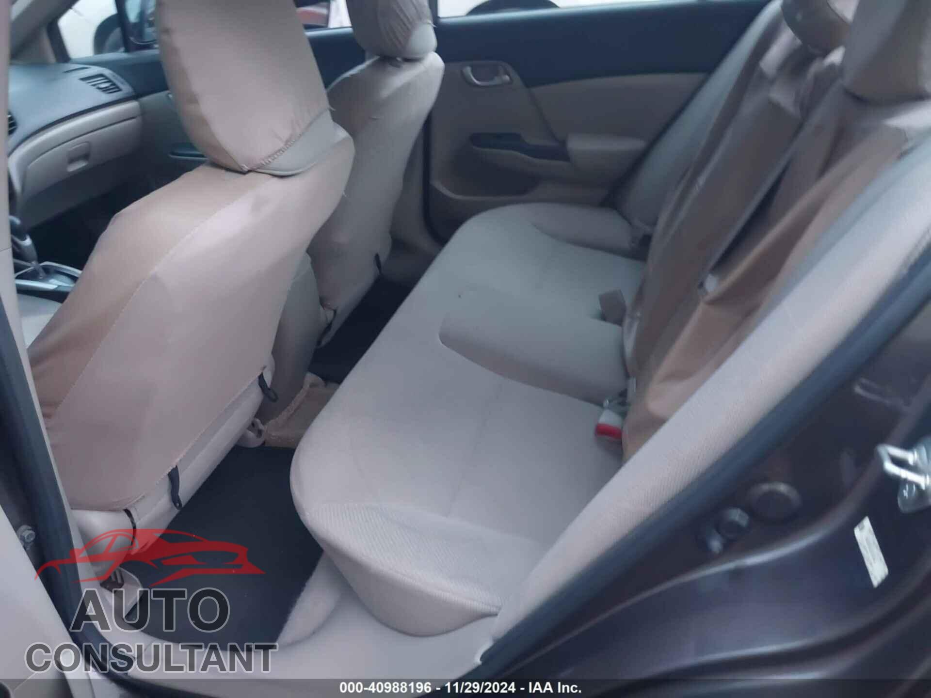 HONDA CIVIC 2012 - 2HGFB2F52CH570134