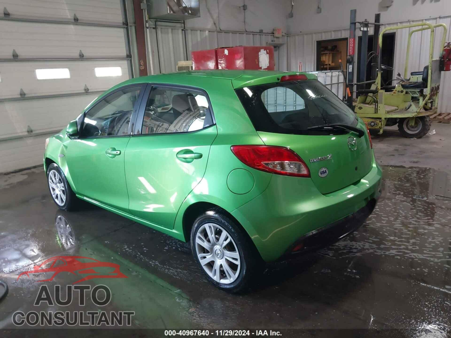 MAZDA MAZDA2 2012 - JM1DE1KY1C0145287