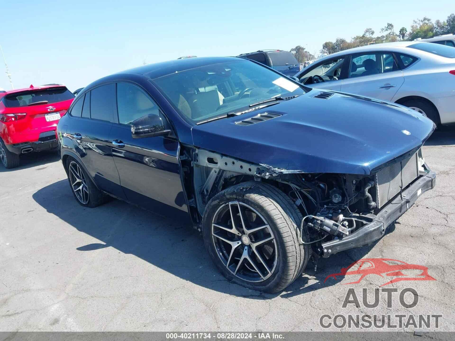 MERCEDES-BENZ GLE 450 AMG COUPE 2016 - 4JGED6EB3GA021593