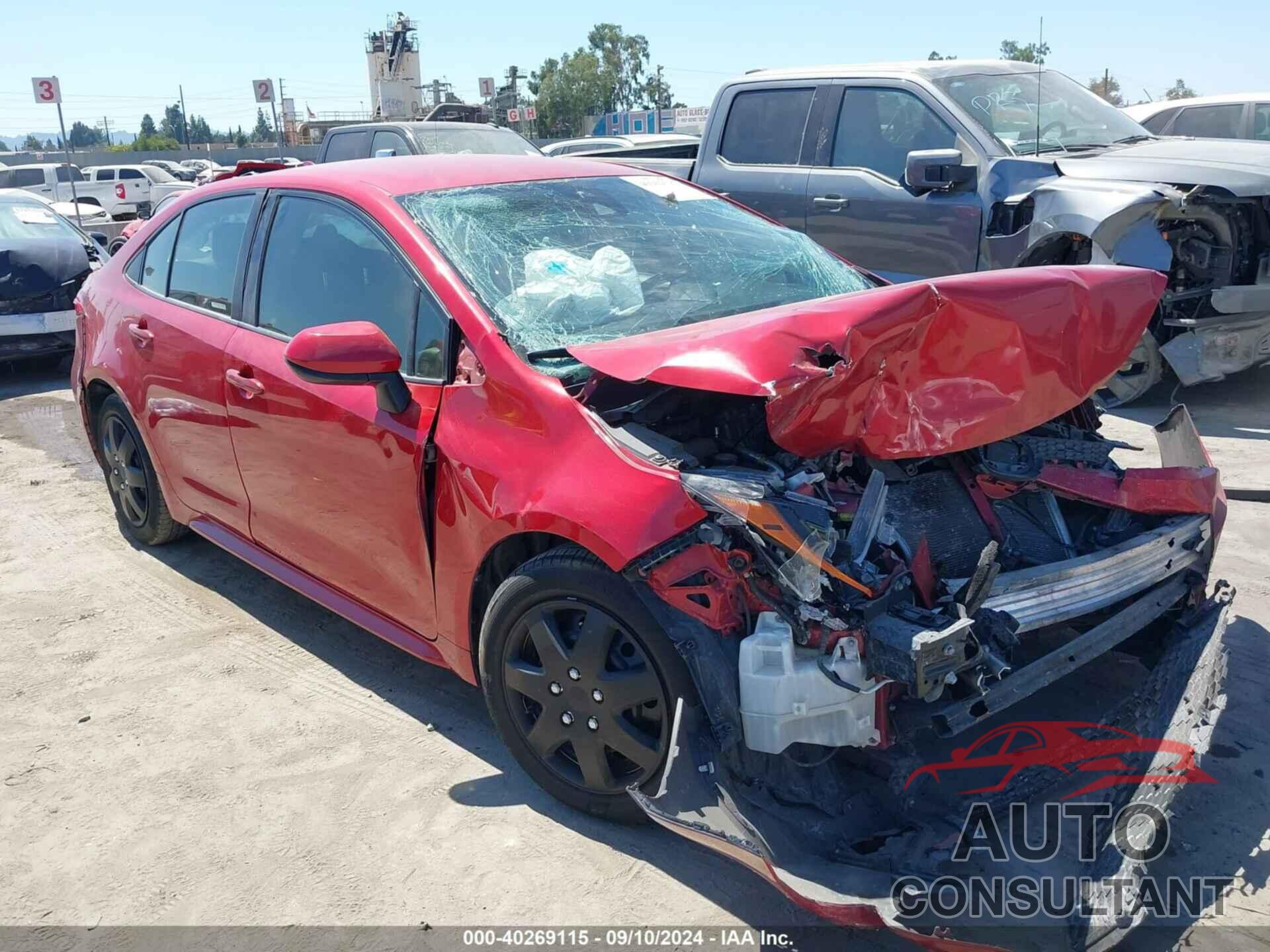 TOYOTA COROLLA 2020 - JTDEPRAE6LJ034295