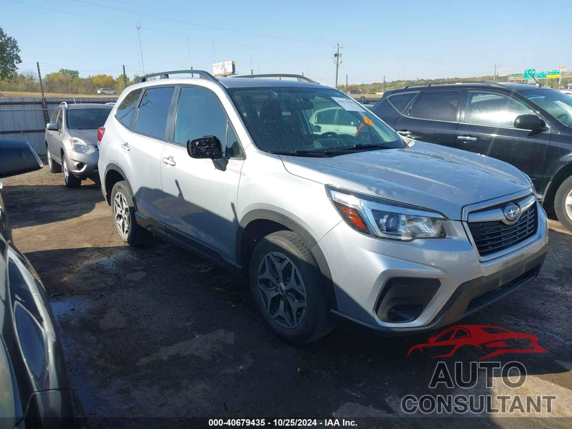 SUBARU FORESTER 2019 - JF2SKAEC7KH497856