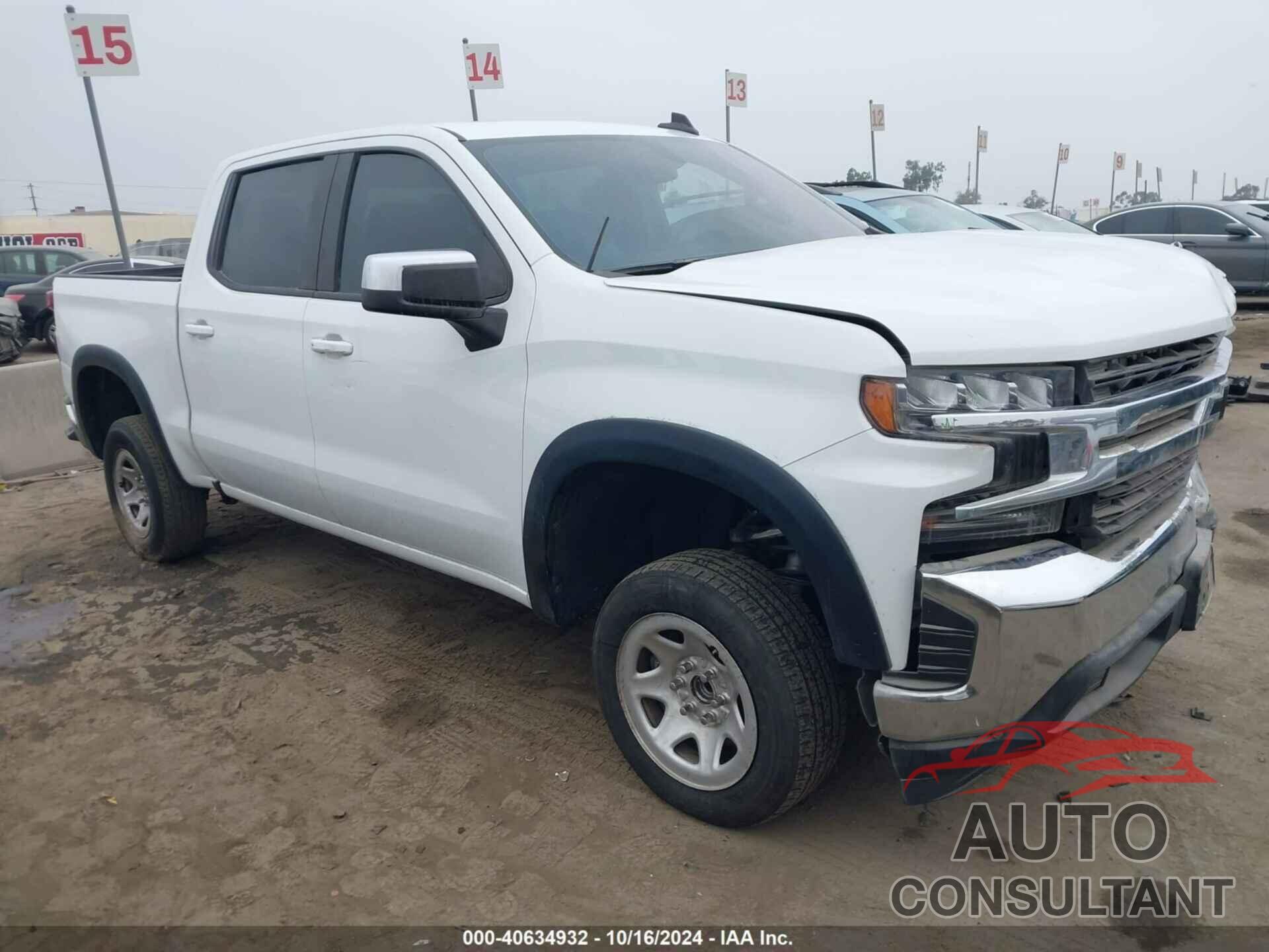 CHEVROLET SILVERADO 1500 2021 - 1GCPWCET0MZ292316