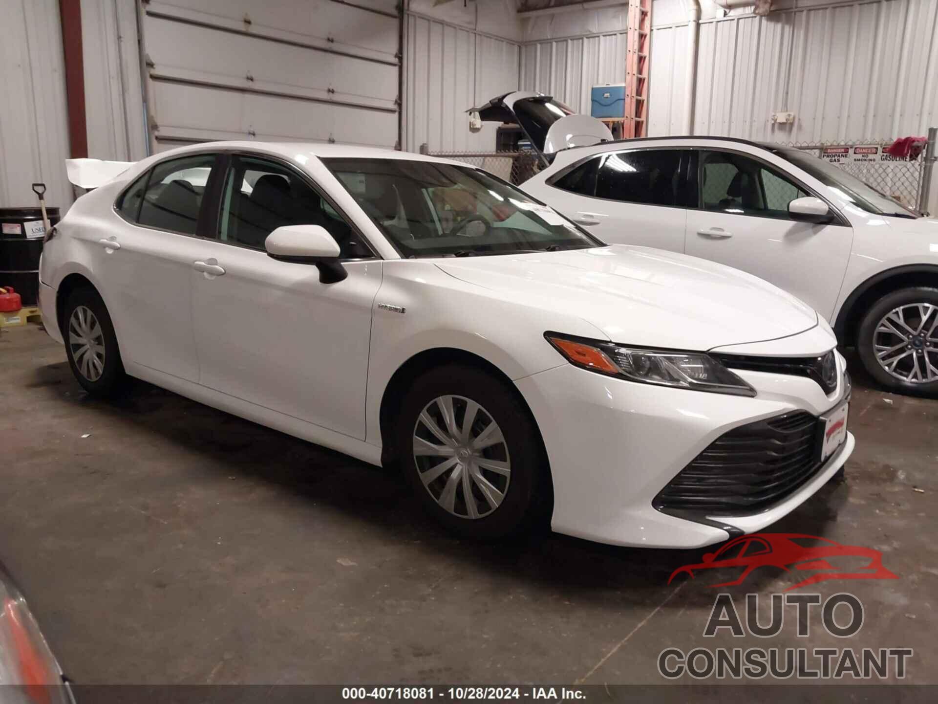 TOYOTA CAMRY HYBRID 2019 - 4T1B31HK4KU006046