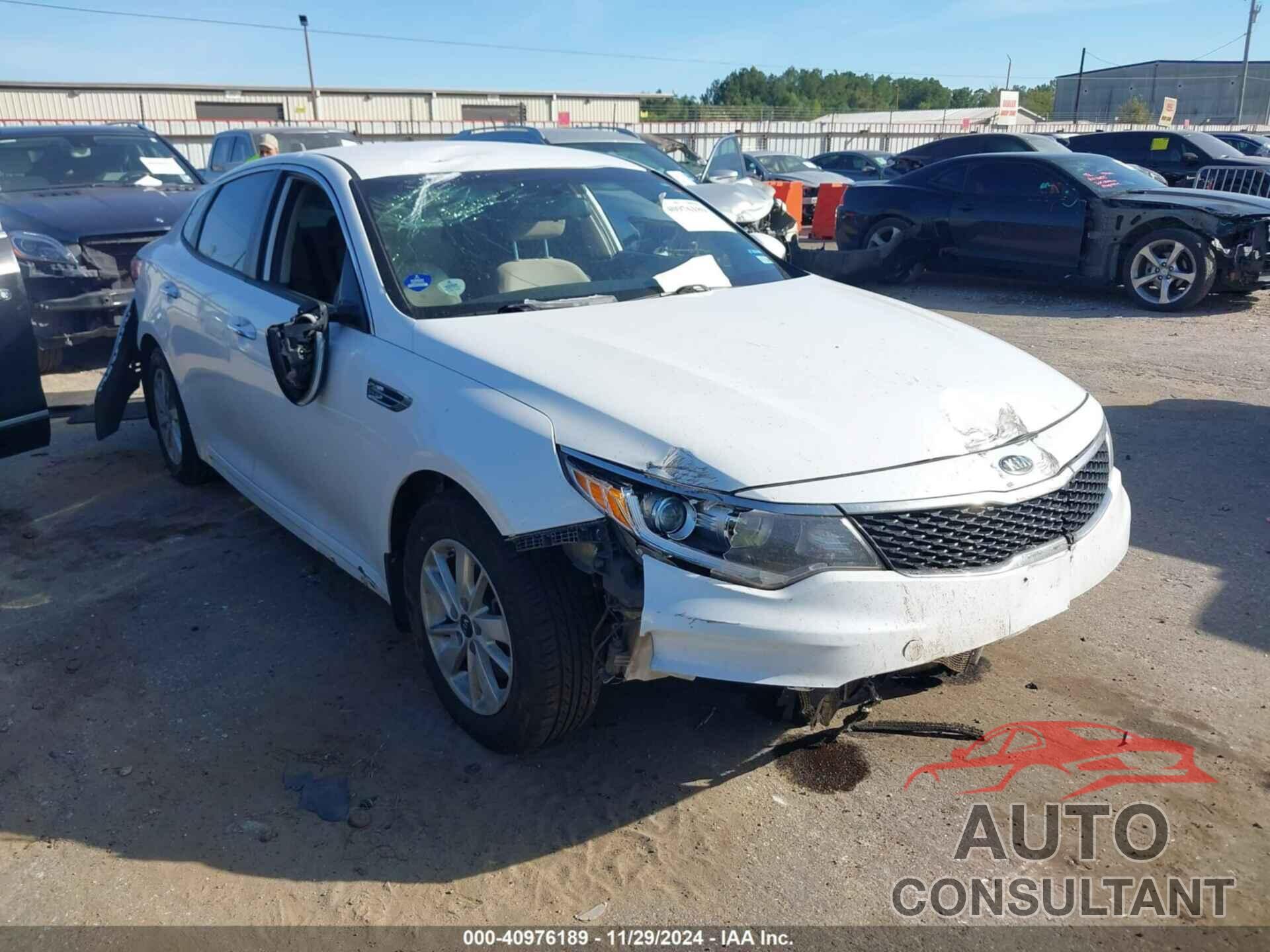 KIA OPTIMA 2016 - KNAGT4L39G5098328