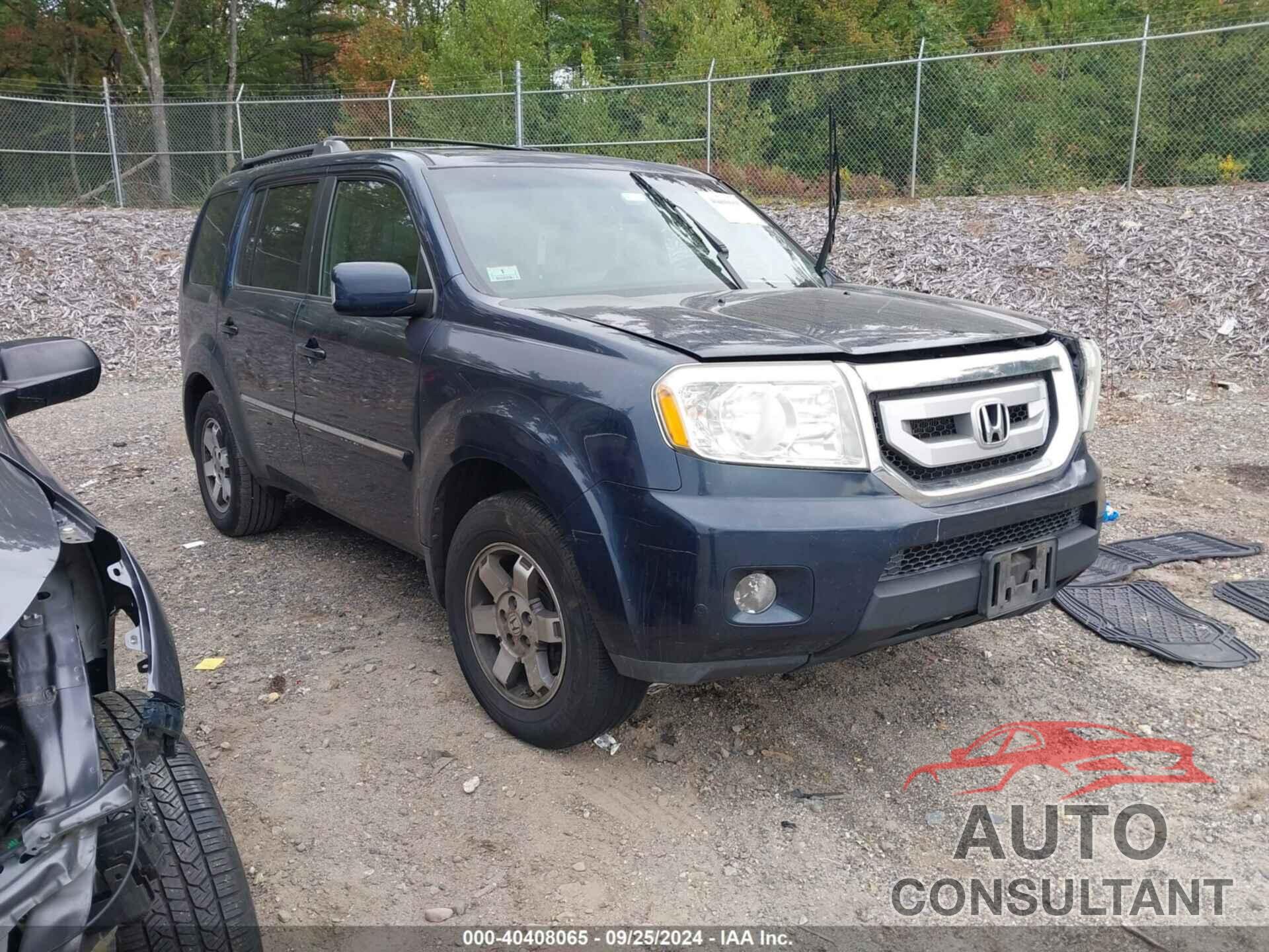 HONDA PILOT 2009 - 5FNYF489X9B016670