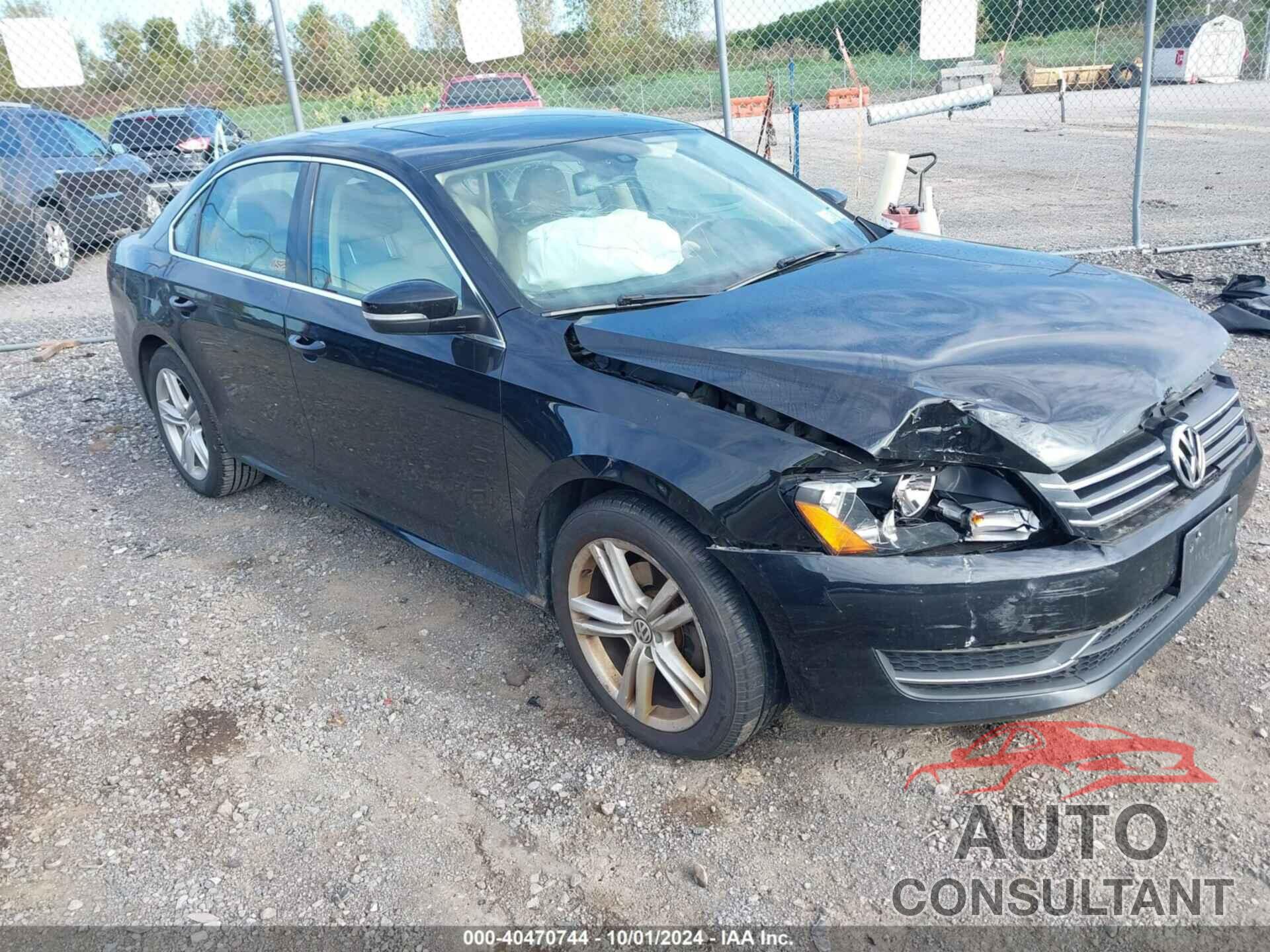 VOLKSWAGEN PASSAT 2014 - 1VWBT7A38EC111609