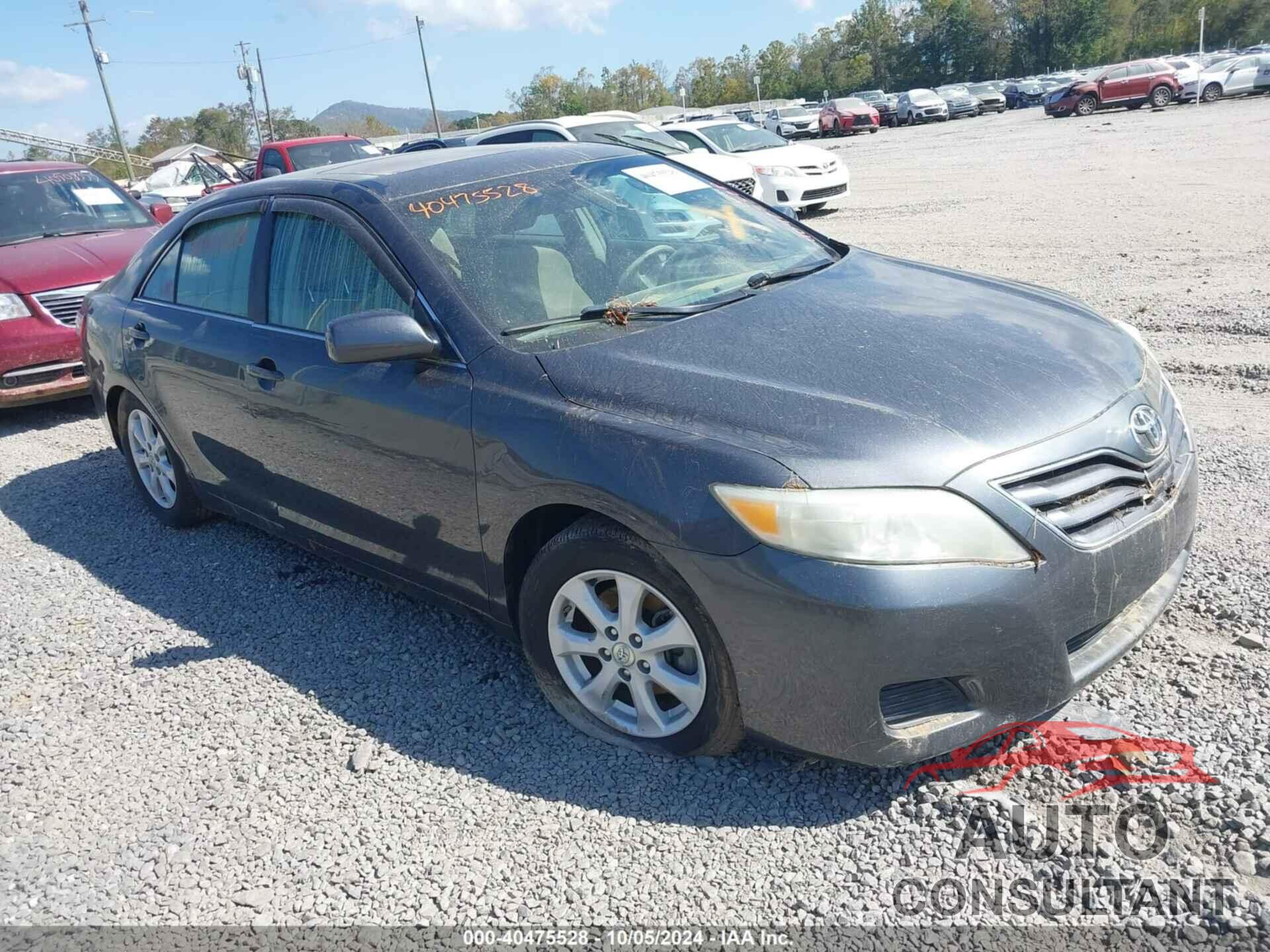 TOYOTA CAMRY 2010 - 4T1BF3EK1AU103095