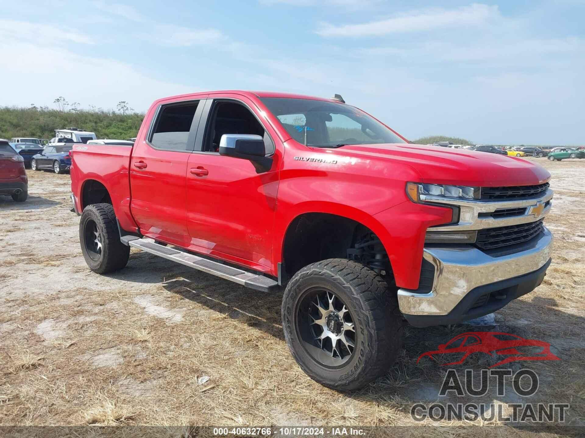 CHEVROLET SILVERADO 1500 2020 - 1GCPYDEK2LZ168697