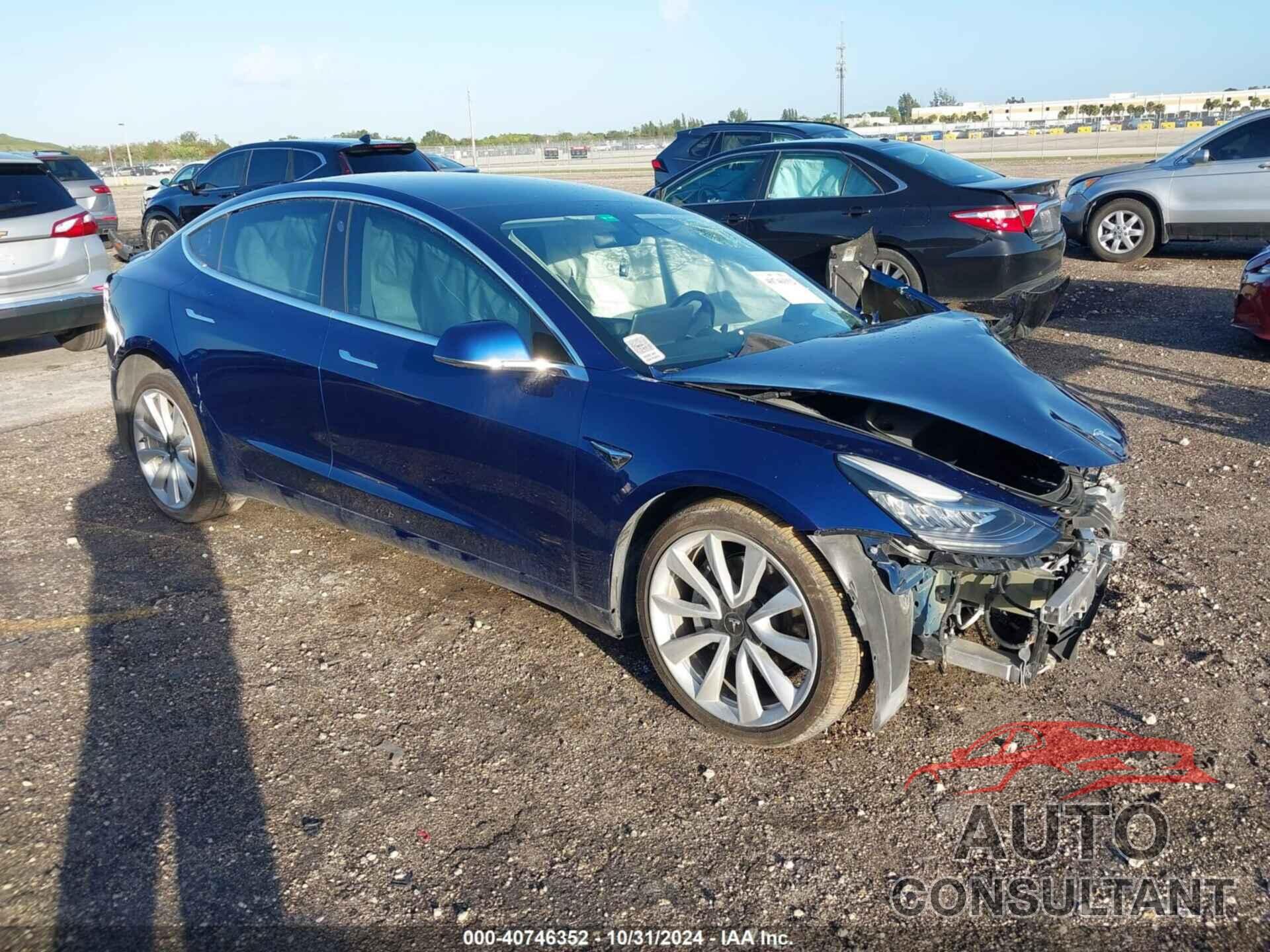 TESLA MODEL 3 2019 - 5YJ3E1EA6KF412756