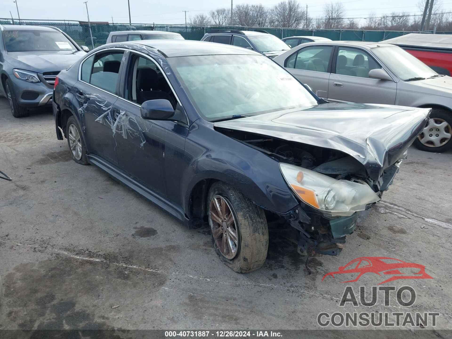 SUBARU LEGACY 2010 - 4S3BMBC61A3246905