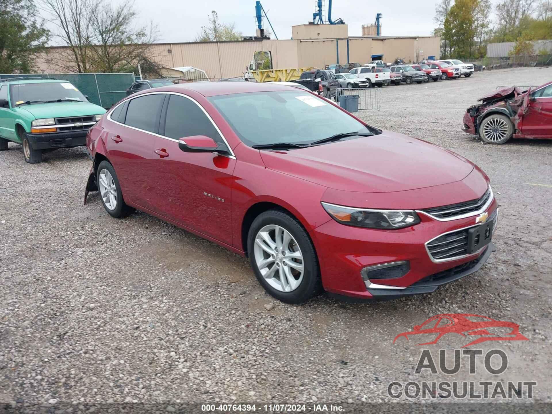CHEVROLET MALIBU 2017 - 1G1ZE5ST4HF285266