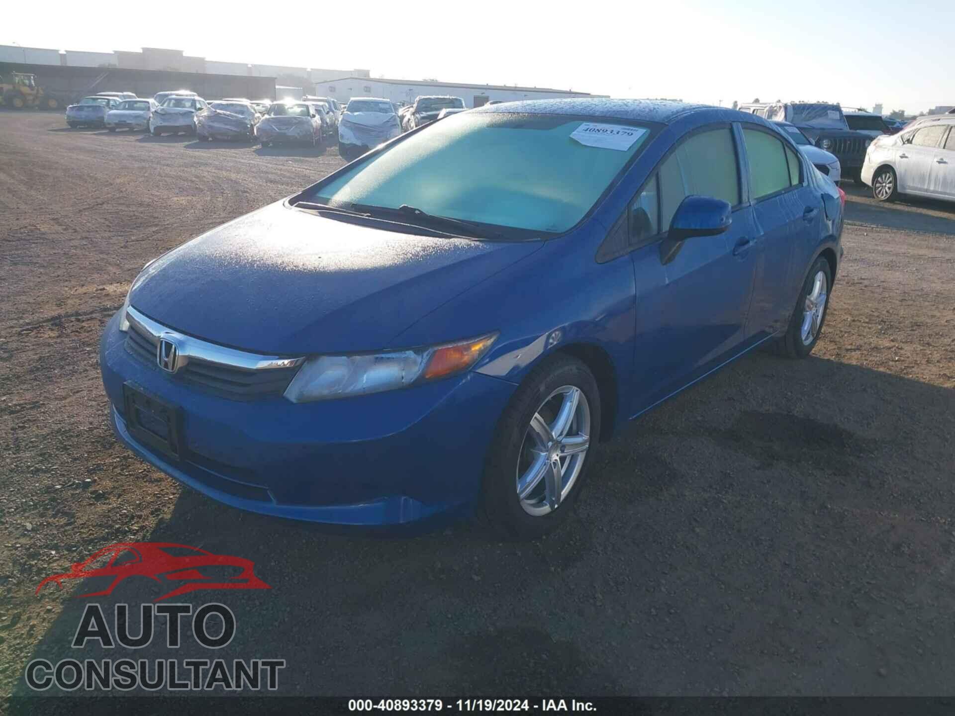 HONDA CIVIC 2012 - 19XFB2F59CE304801