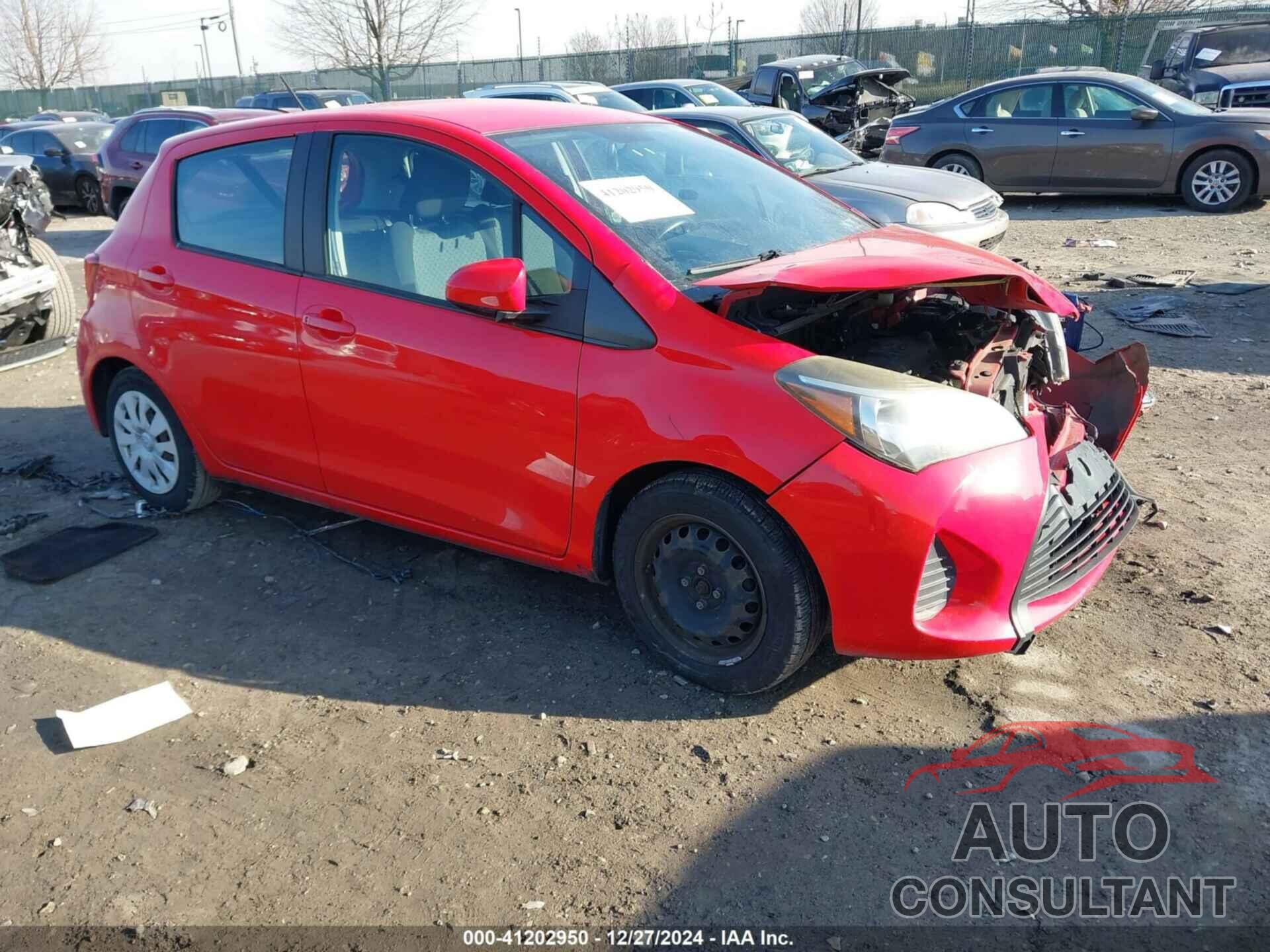 TOYOTA YARIS 2015 - VNKKTUD33FA039946