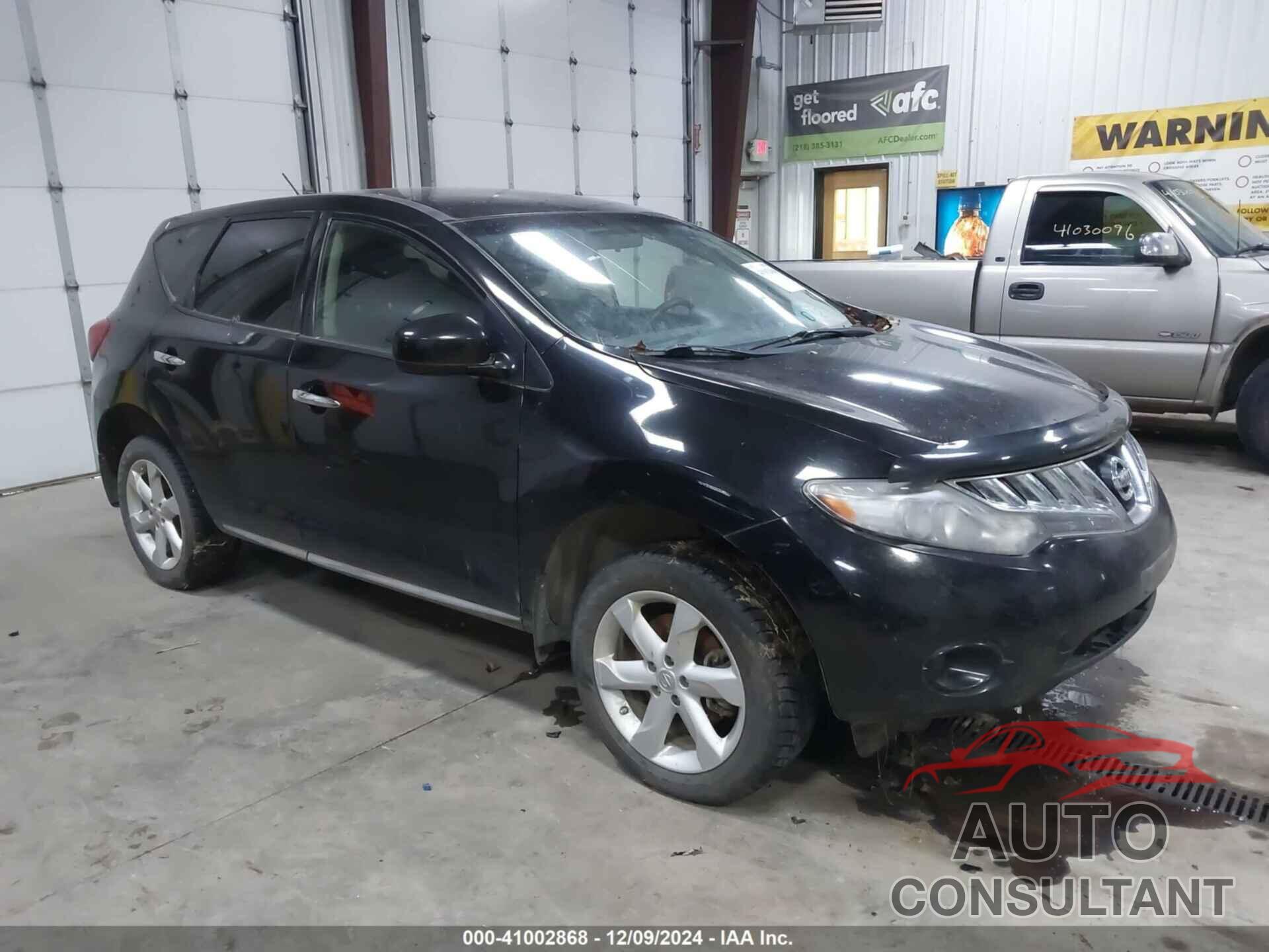 NISSAN MURANO 2010 - JN8AZ1MW1AW138339