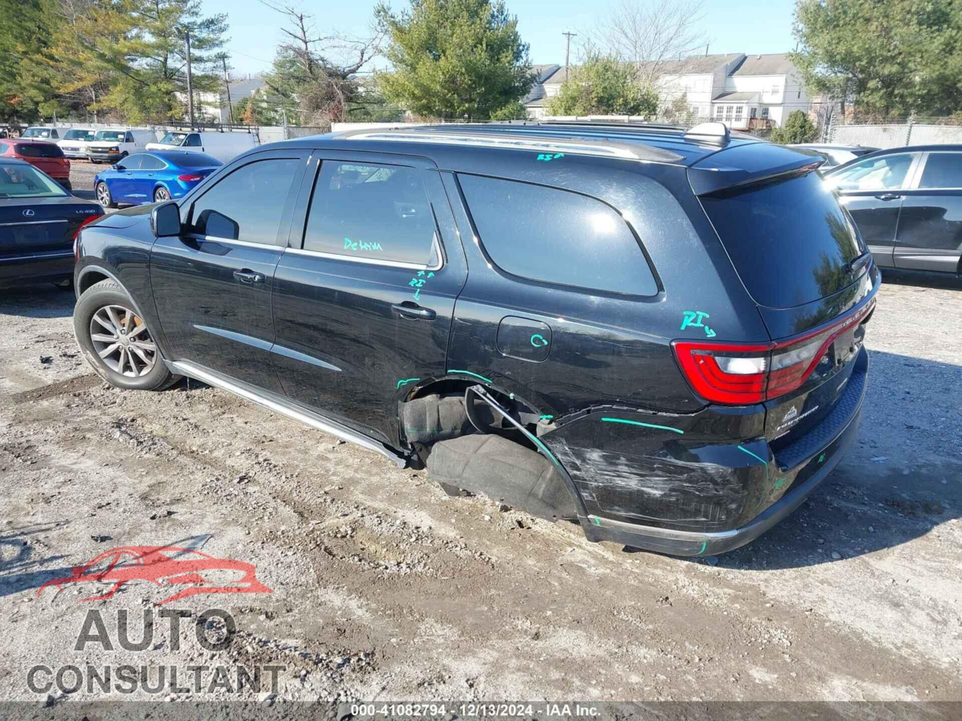 DODGE DURANGO 2017 - 1C4RDJAG8HC839532