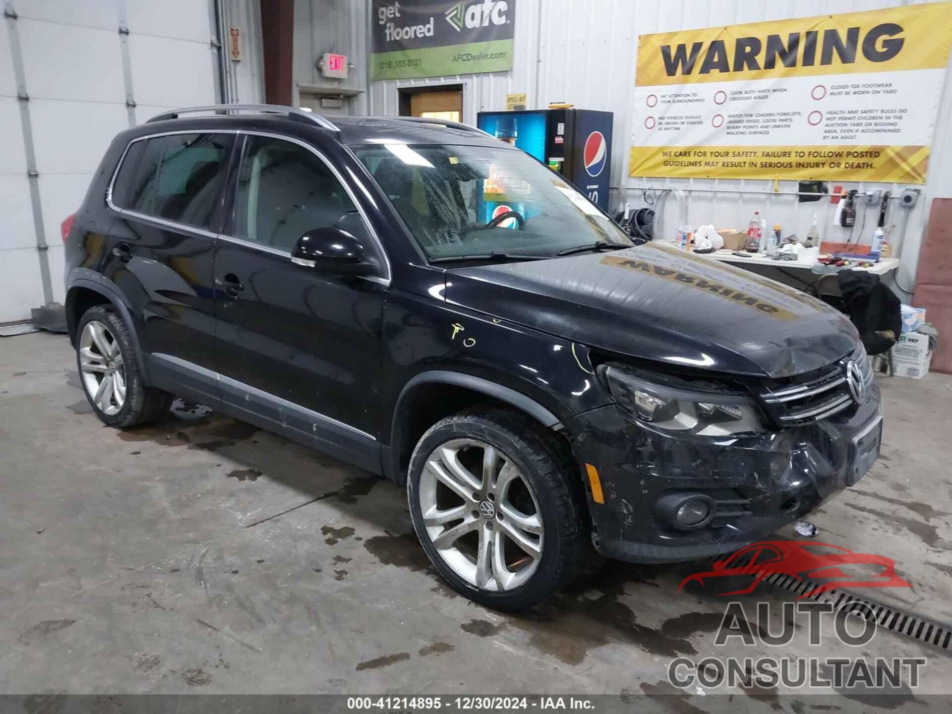 VOLKSWAGEN TIGUAN 2012 - WVGBV7AX9CW604285