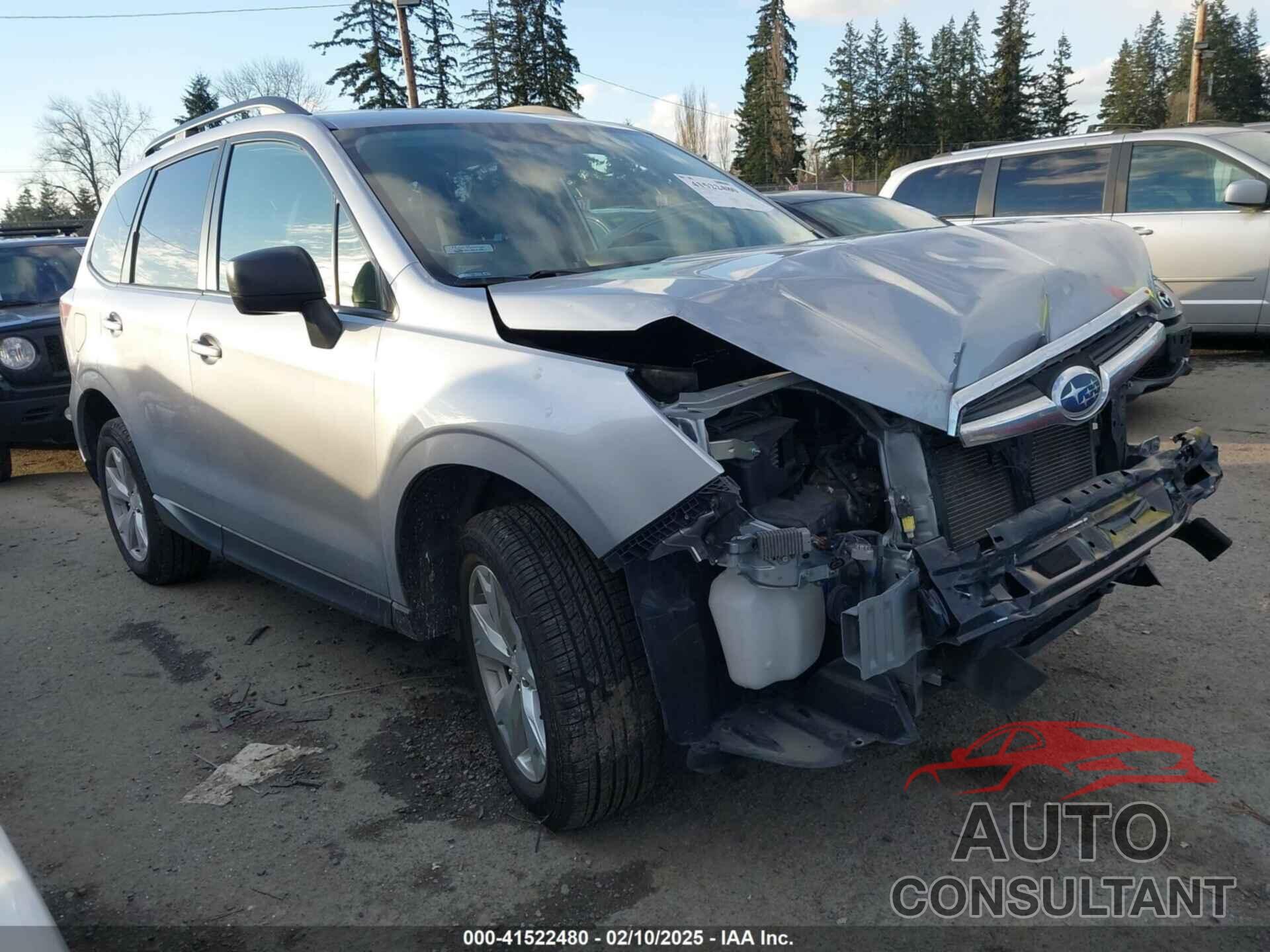 SUBARU FORESTER 2016 - JF2SJABC4GH523019