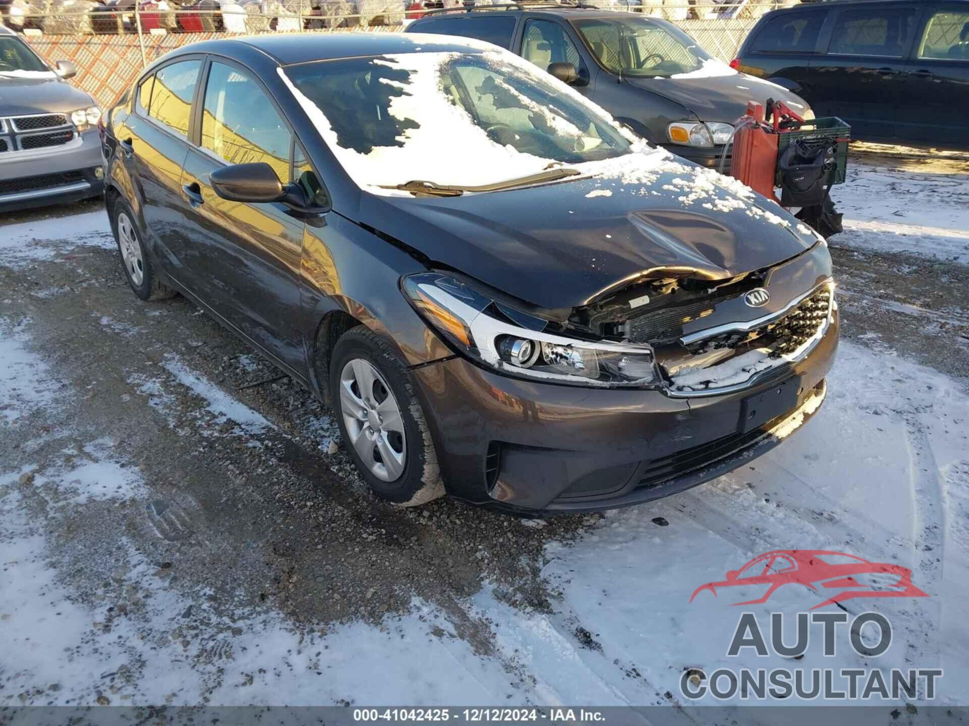 KIA FORTE 2017 - 3KPFK4A71HE138687