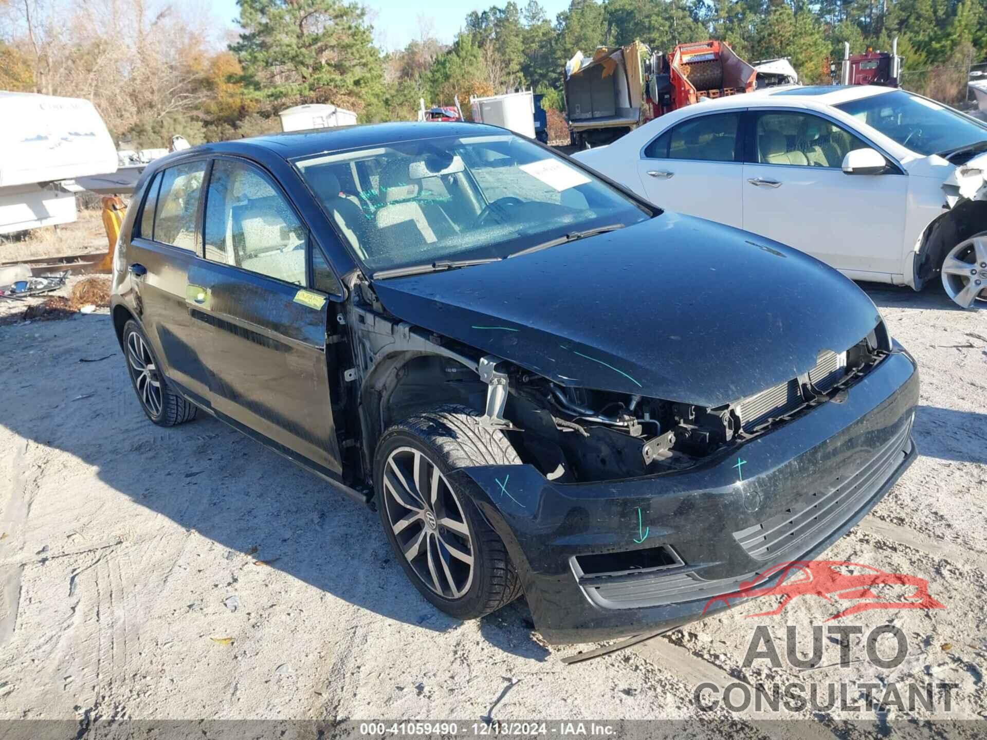 VOLKSWAGEN GOLF 2016 - 3VW217AU6GM062300