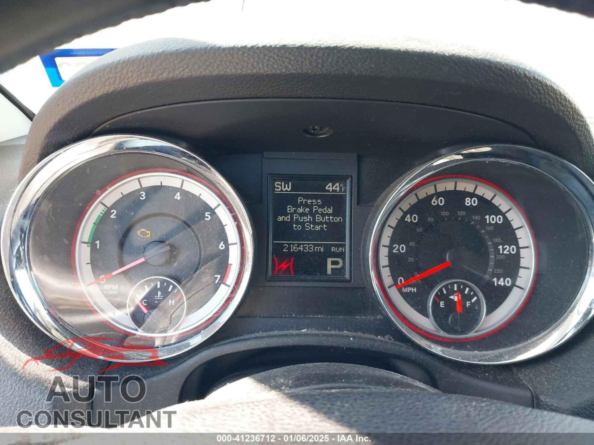 DODGE DURANGO 2012 - 1C4RDHDG5CC158418