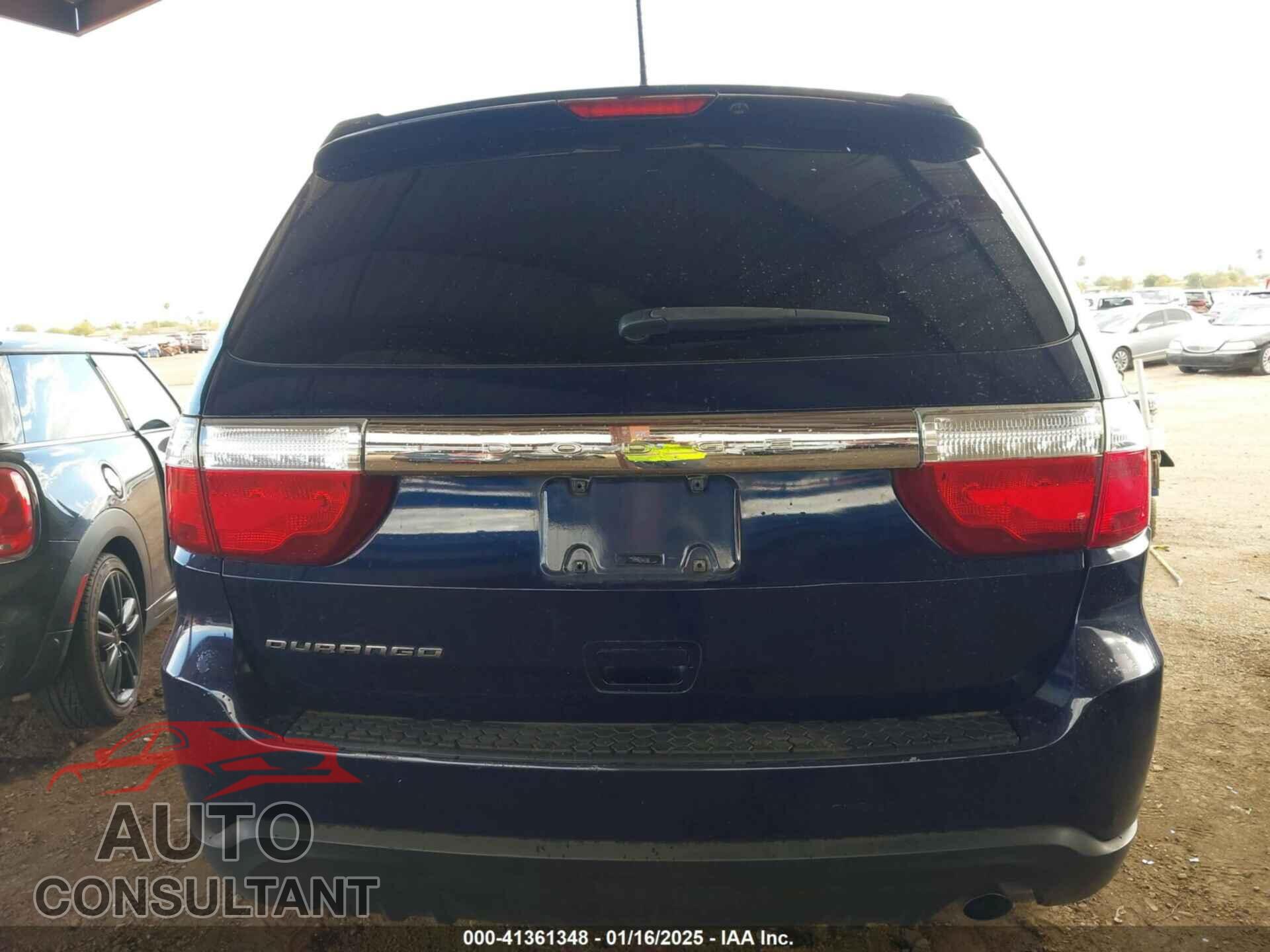 DODGE DURANGO 2012 - 1C4RDHAG9CC266500