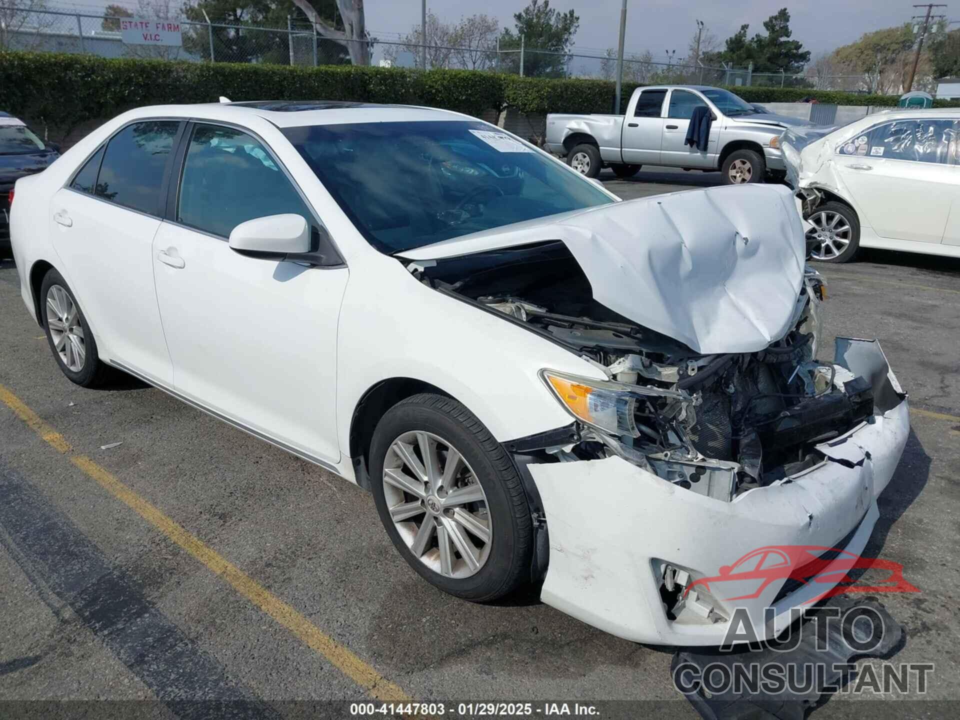 TOYOTA CAMRY 2013 - 4T1BK1FK0DU526964