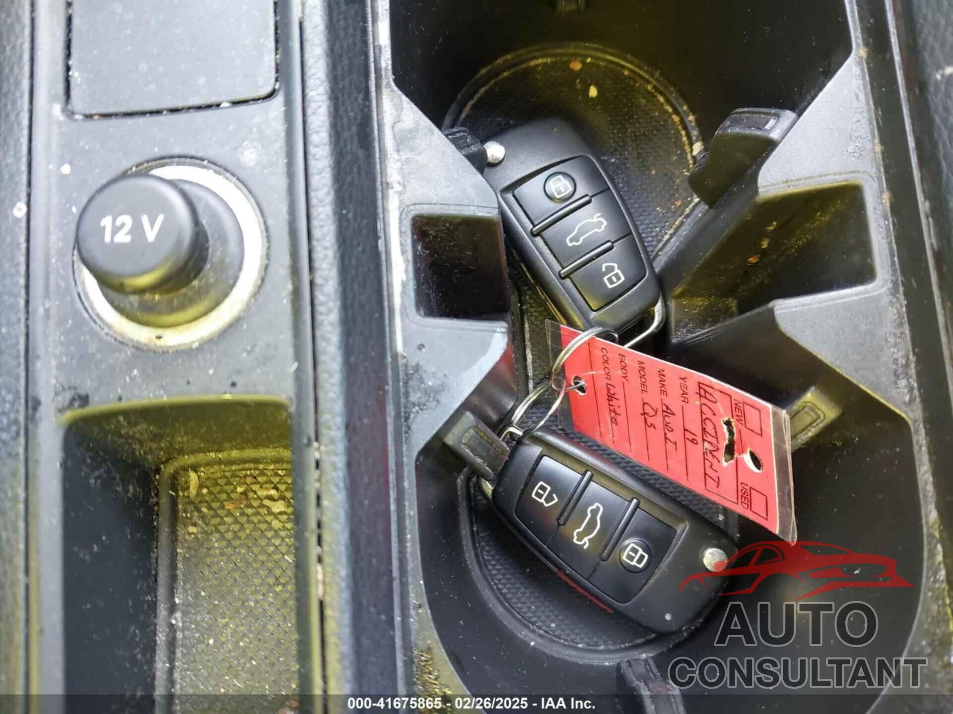 AUDI Q3 2019 - WA1EECF30K1085407