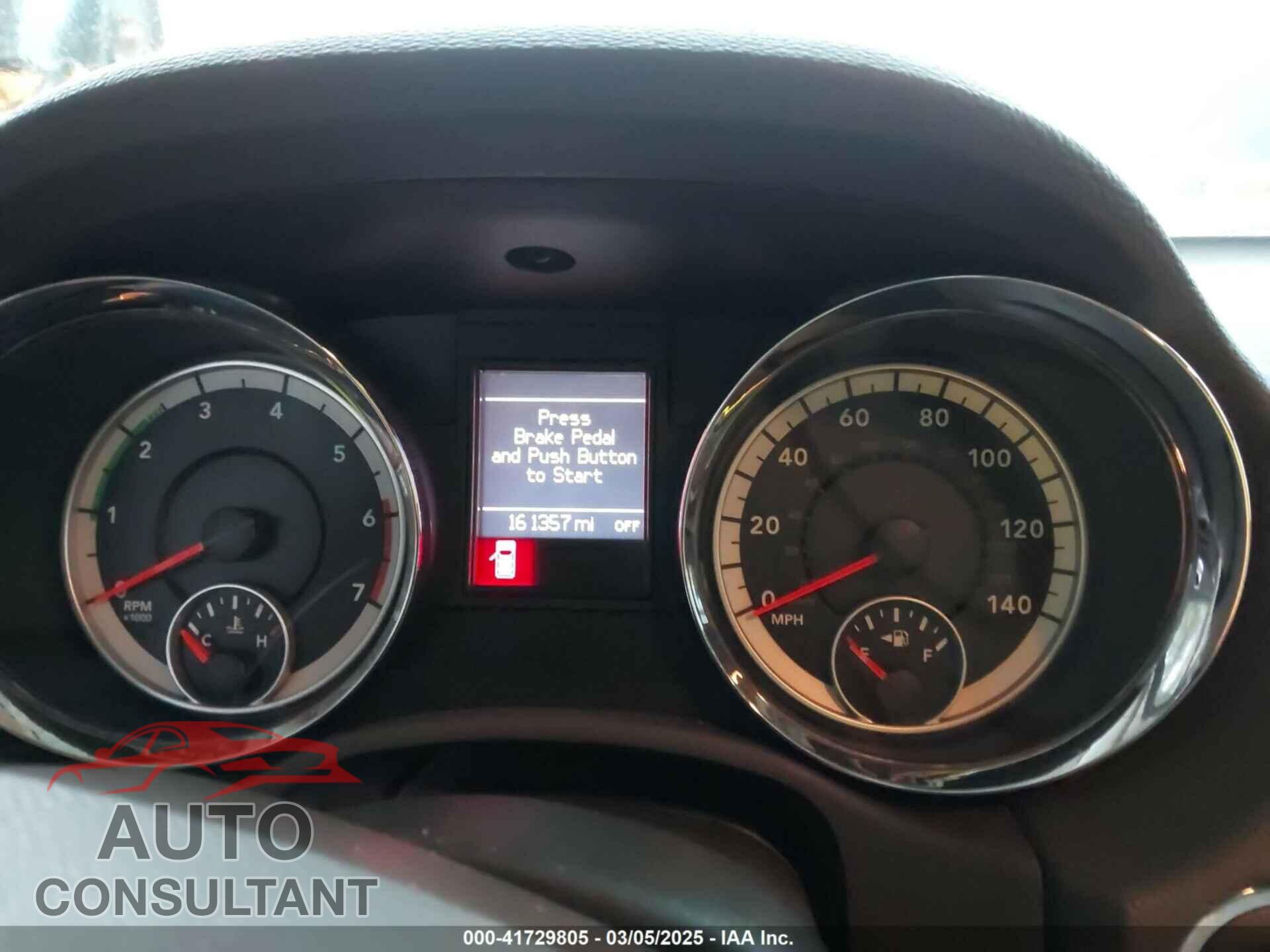 DODGE DURANGO 2013 - 1C4SDJDT3DC509611