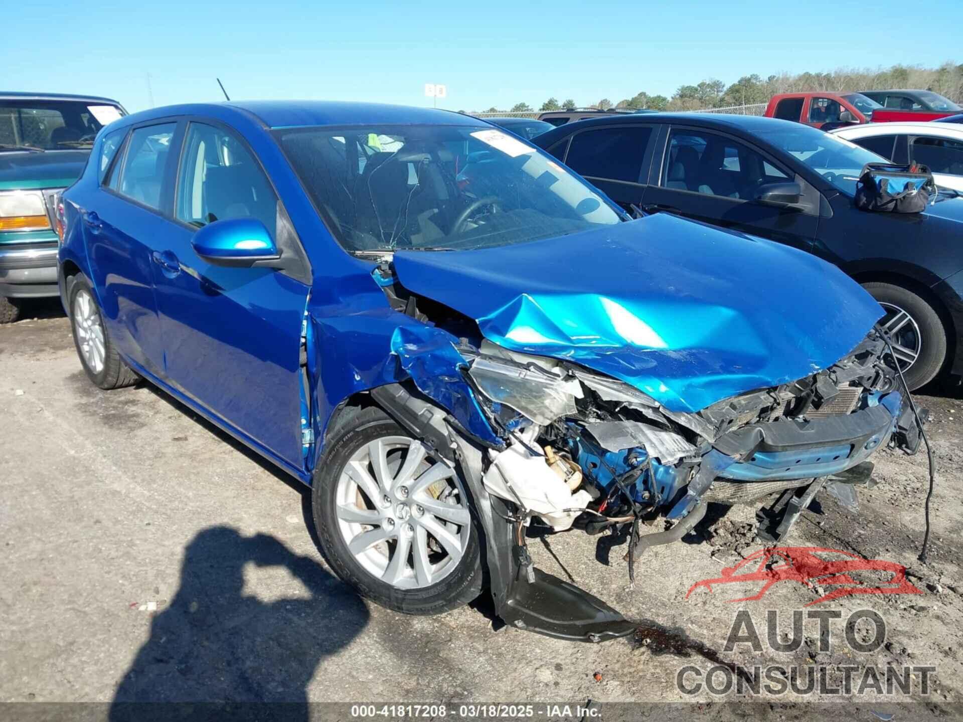 MAZDA MAZDA3 2012 - JM1BL1L75C1637284